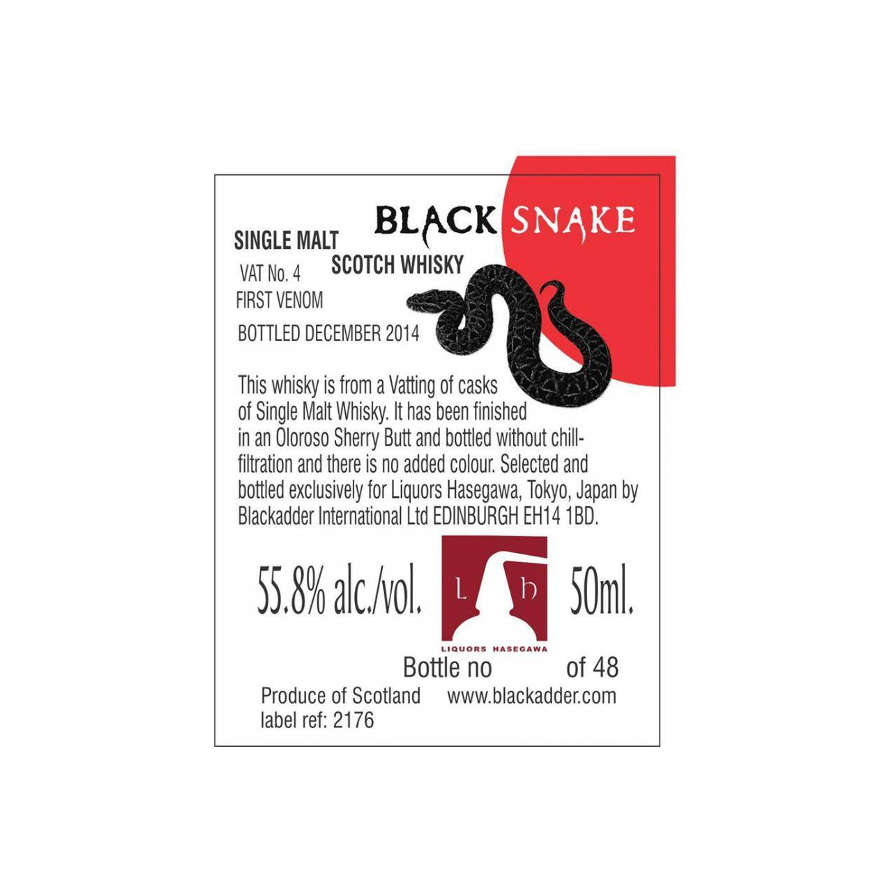 Blackadder Single Malt Whisky