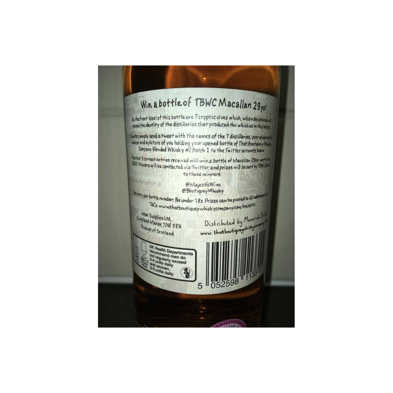 That Boutique-y Whisky Company 18 Years Blended Whisky 3
