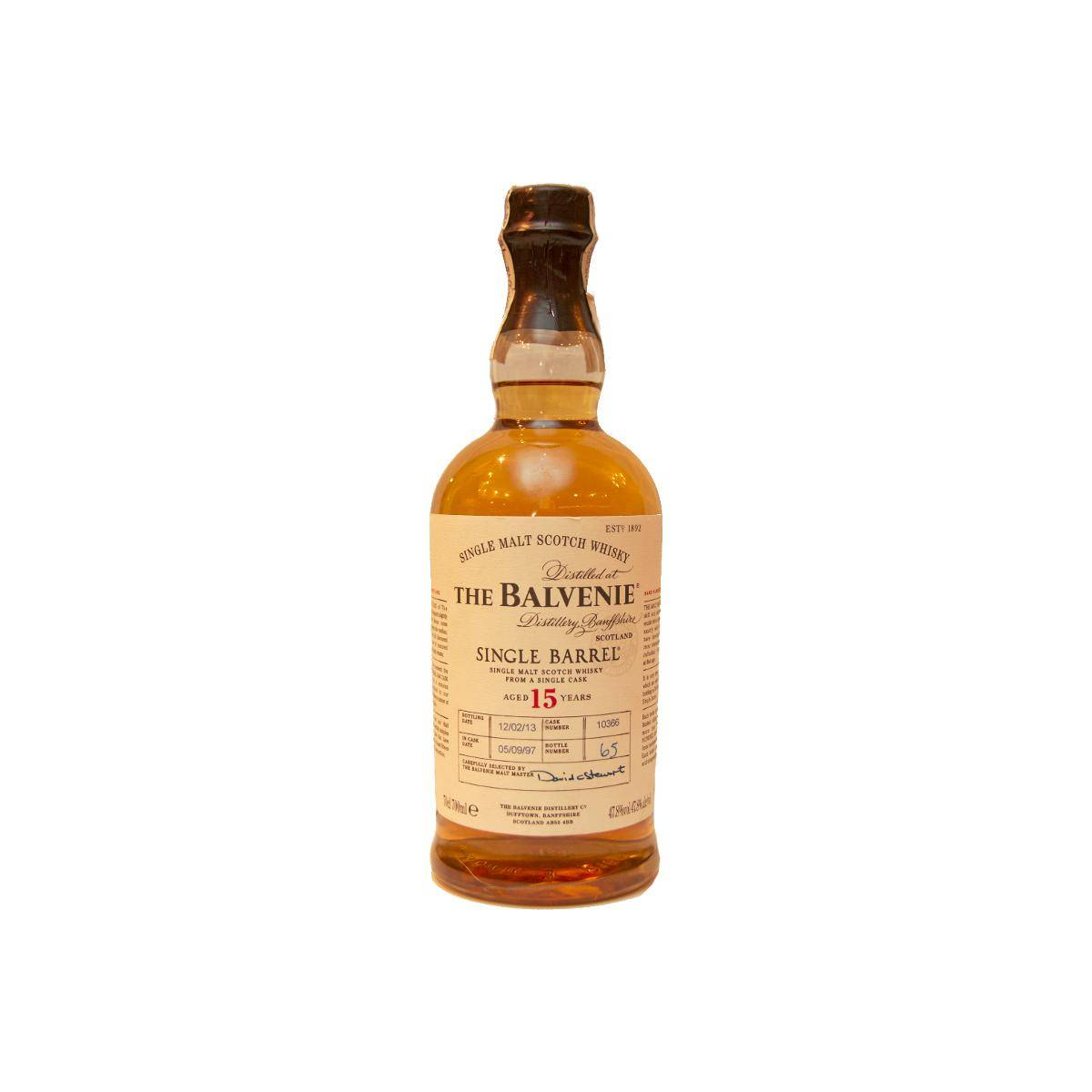 The Balvenie Single Cask 1997 15 Years Single Malt Whisky
