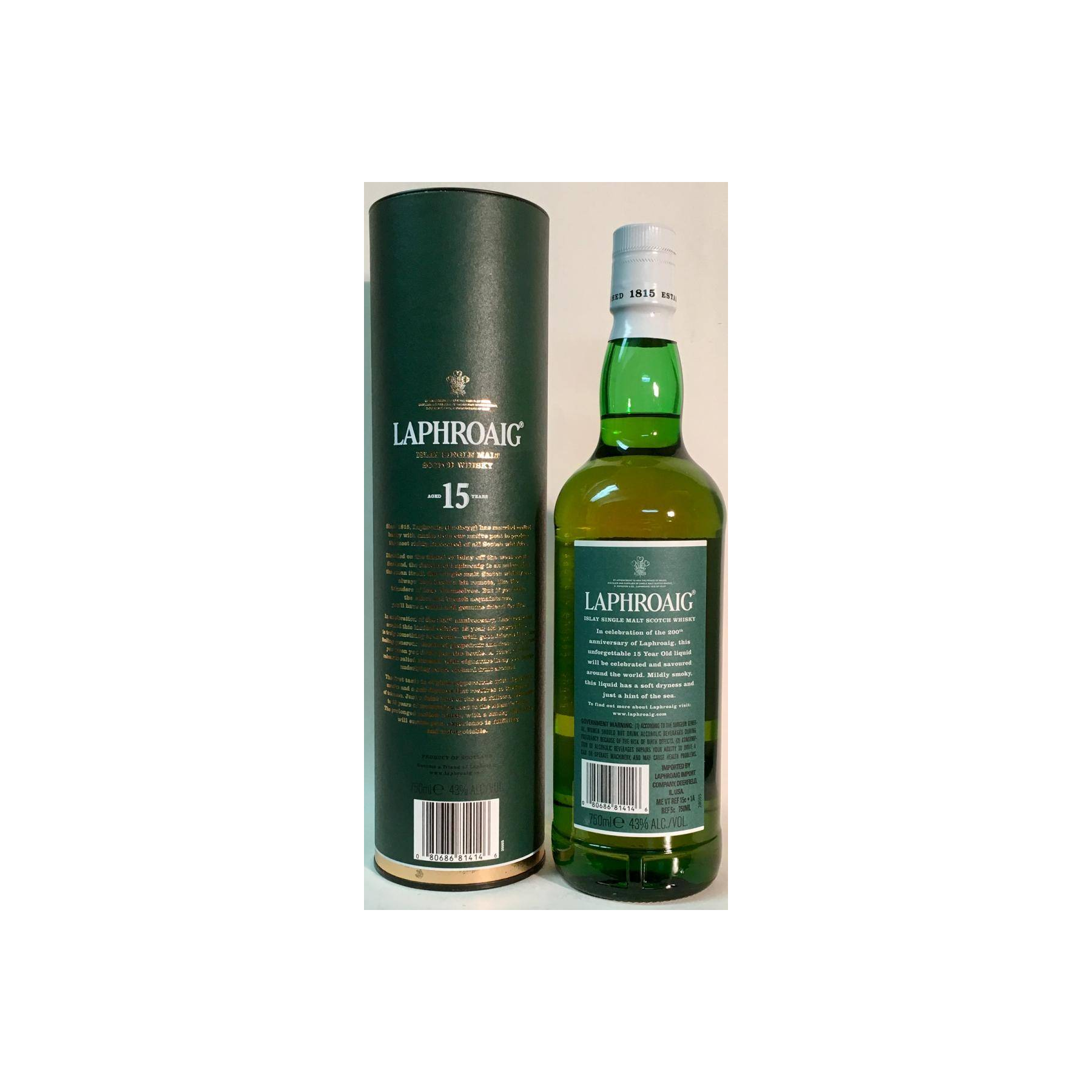 Laphroaig 15 Years Single Malt Whisky 3