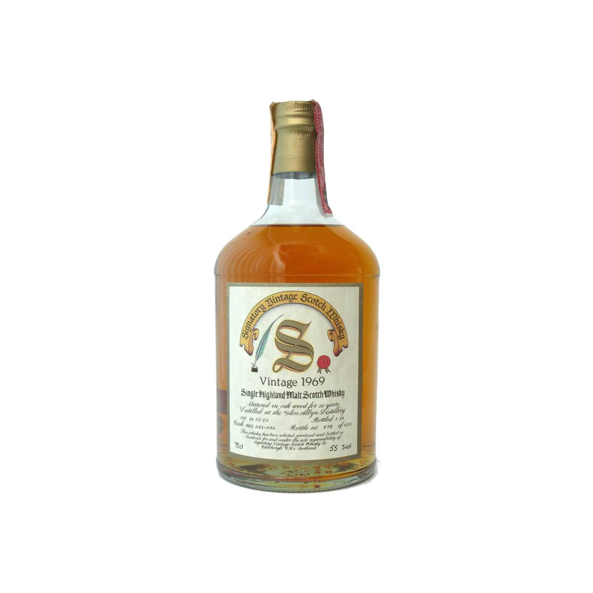 The Scotch Malt Whisky Society Vintage Collection - Dumpy 1969 20 Years Single Malt Whisky