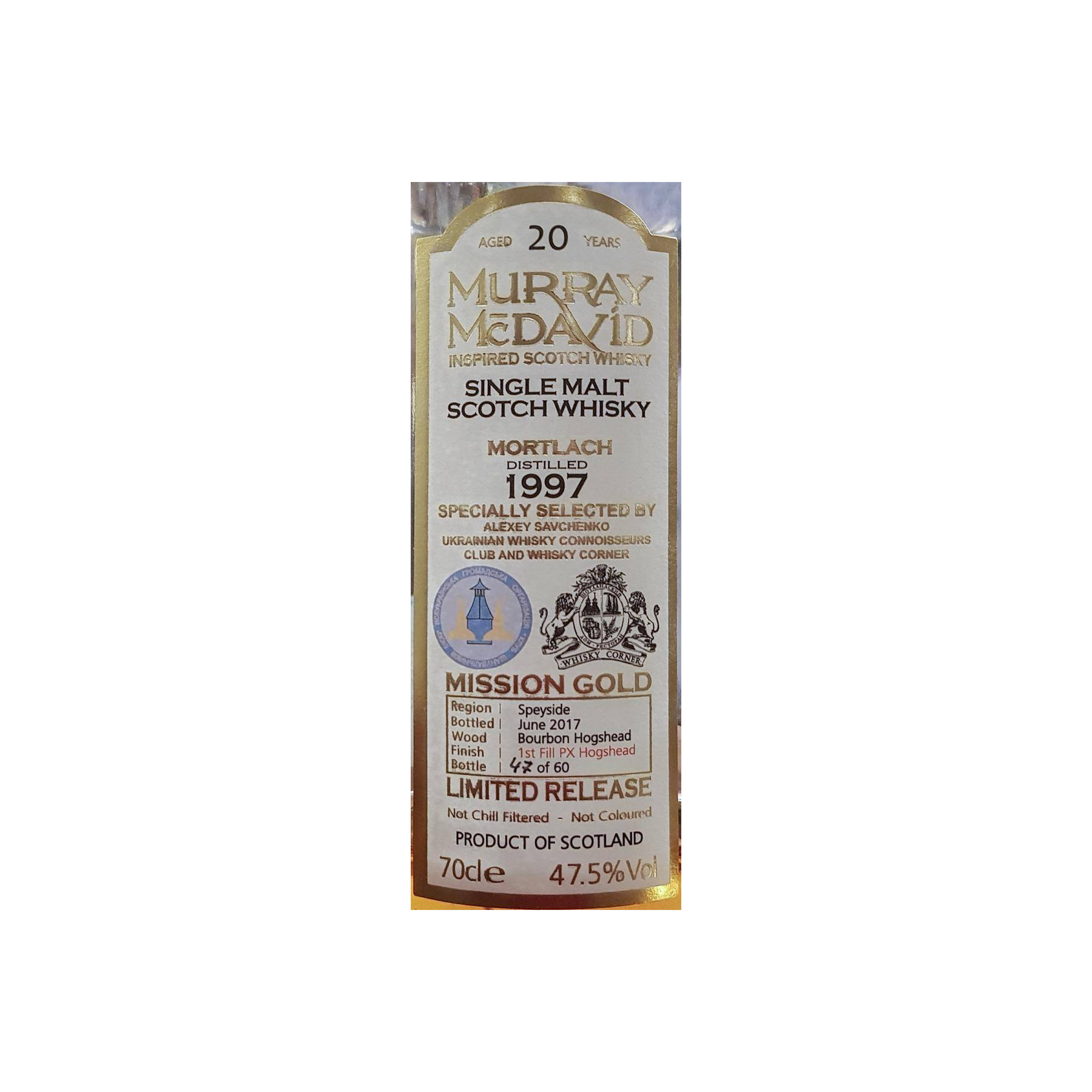Mortlach 1997 20 Years Single Malt Whisky 2