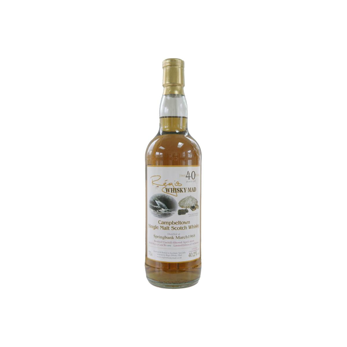 Springbank 1968 40 Years Single Malt Whisky