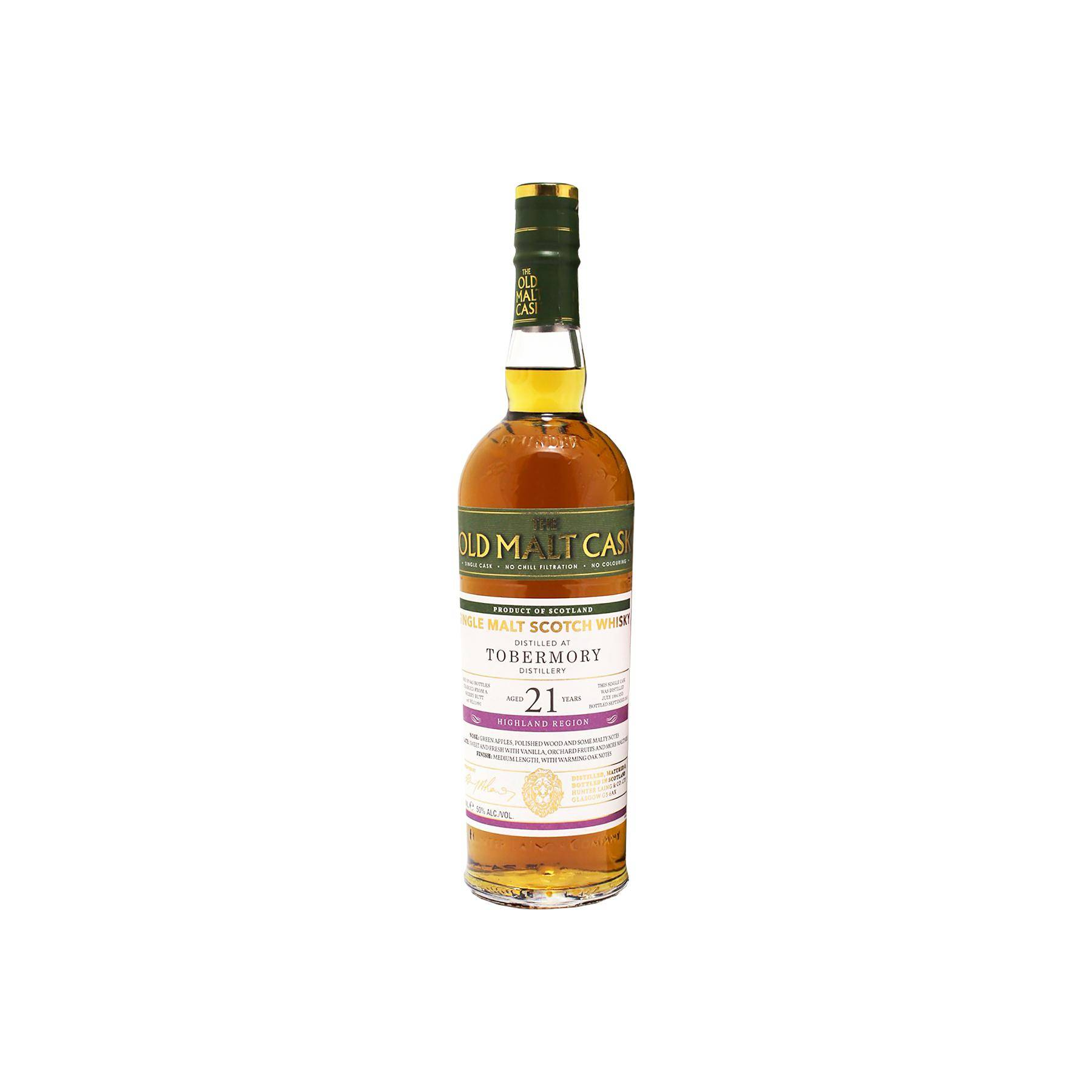 Tobermory Old Malt Cask 1994 21 Years Single Malt Whisky