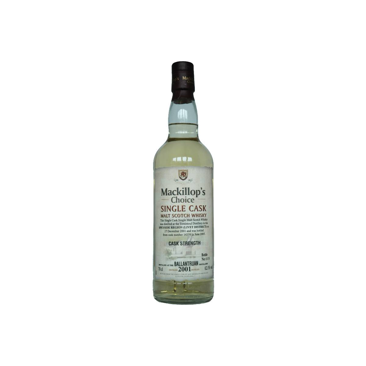 Tomintoul 2001 3 Years Single Malt Whisky