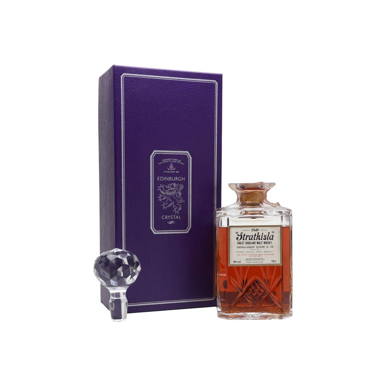 Strathisla 1949 40 Years Single Malt Whisky