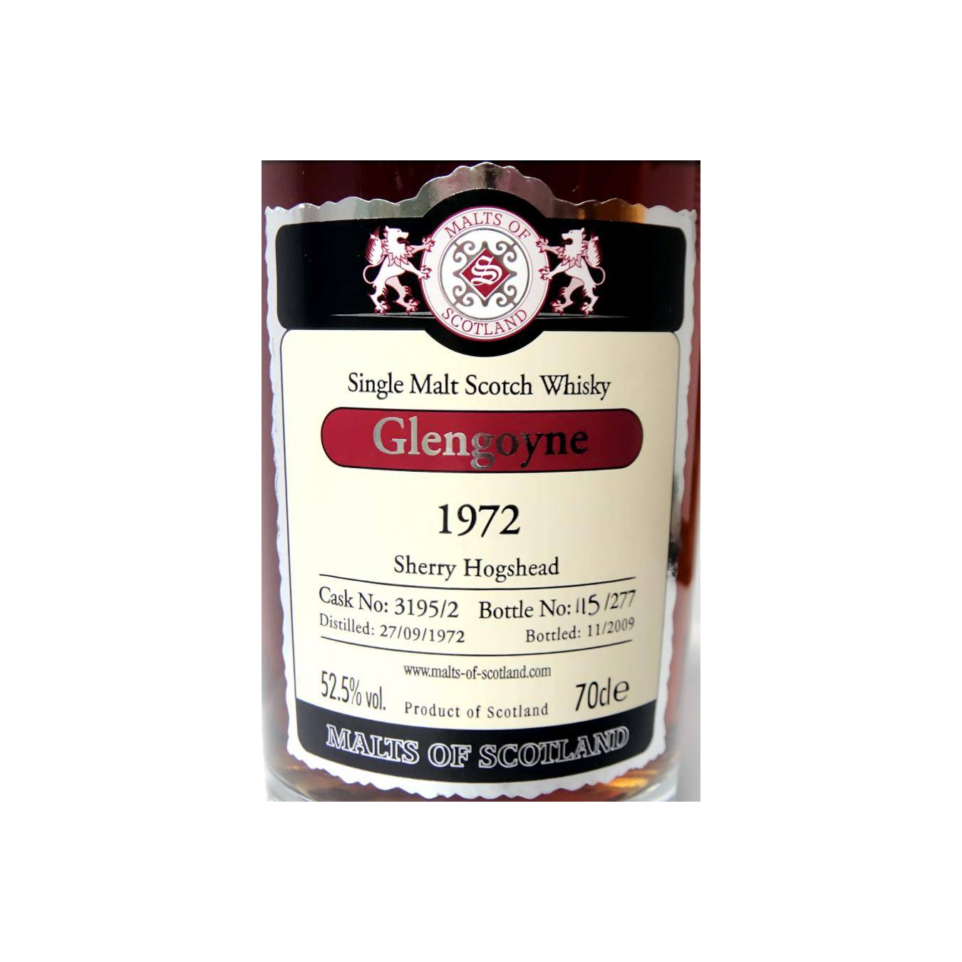 Glengoyne 1972 37 Years Single Malt Whisky 3