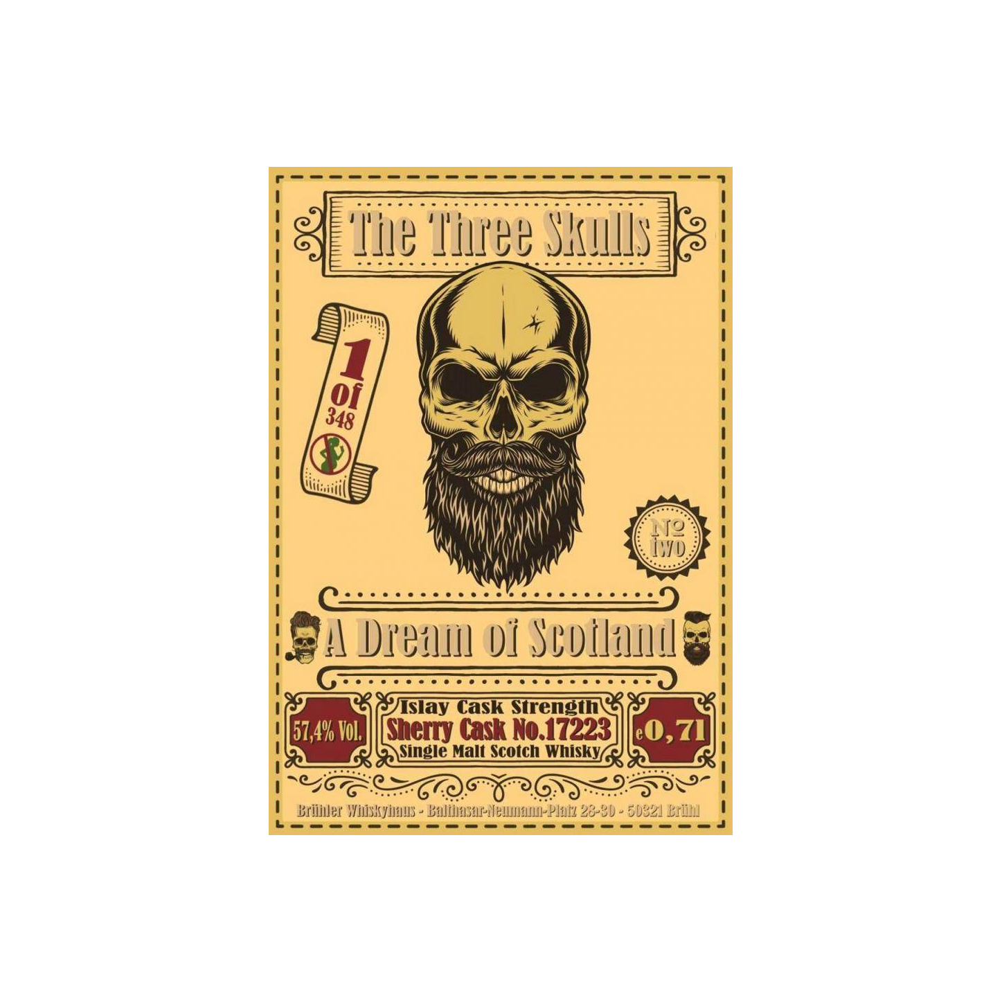 Unknown Islay BW - The Three Skulls No. Two 3