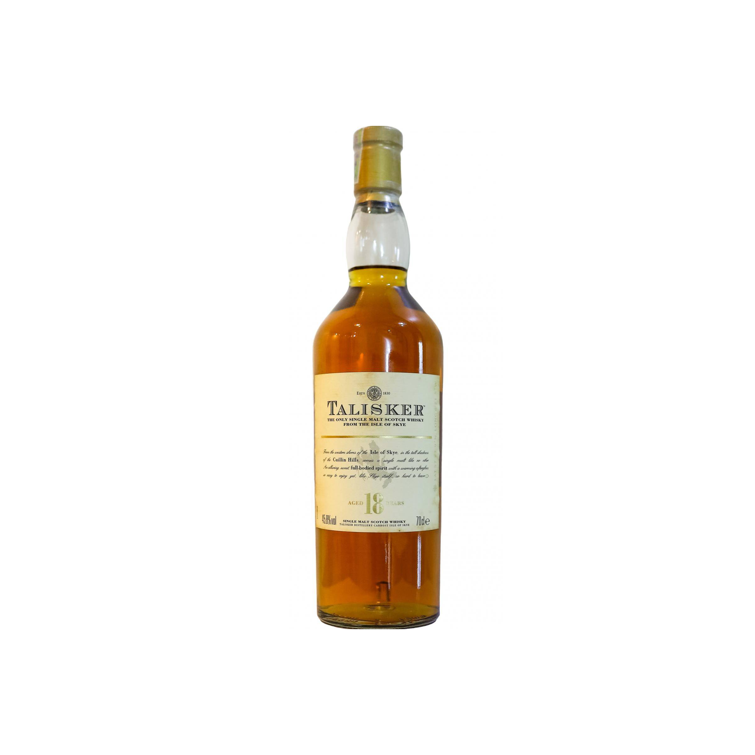 Talisker 18 Years Single Malt Whisky