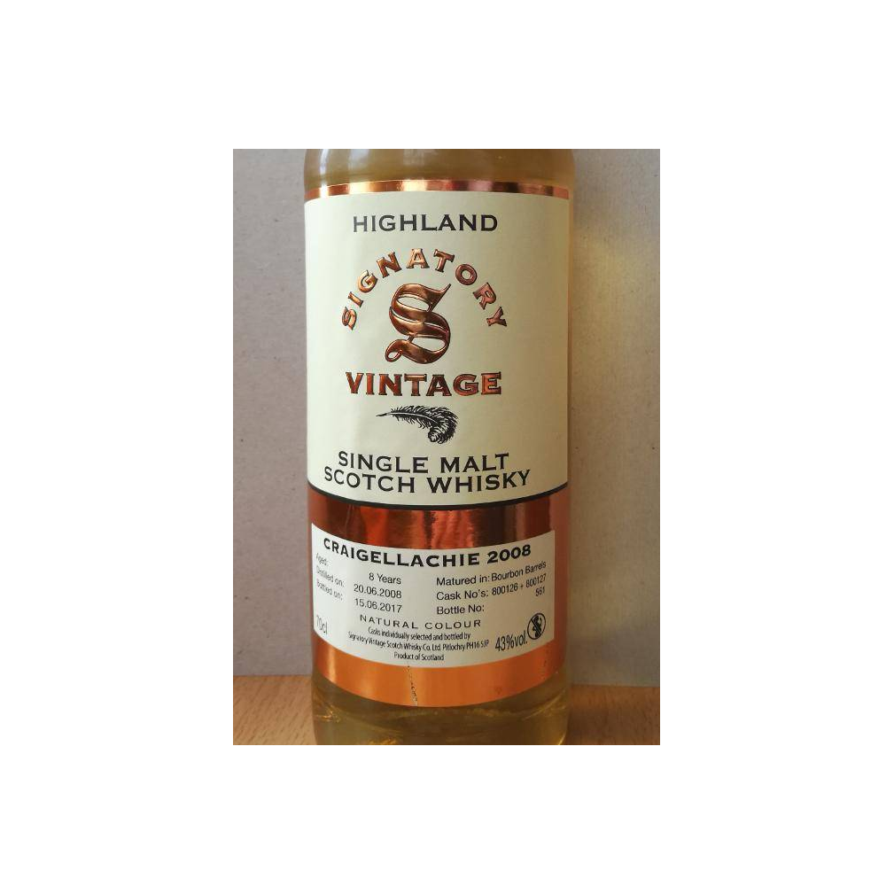 Craigellachie Vintage Collection 2008 8 Years Single Malt Whisky 3