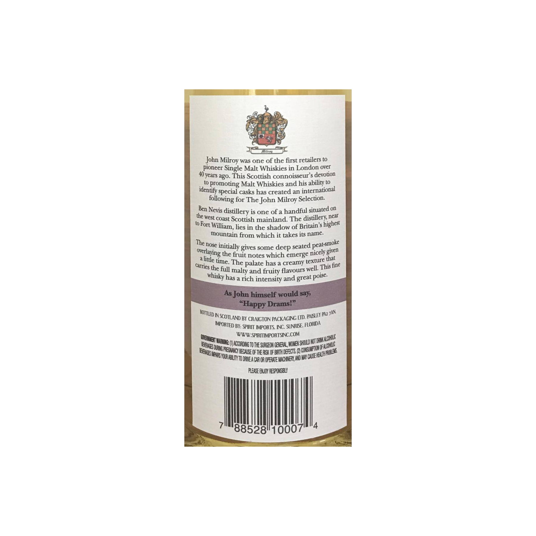 Ben Nevis 1997 18 Years Single Malt Whisky 2
