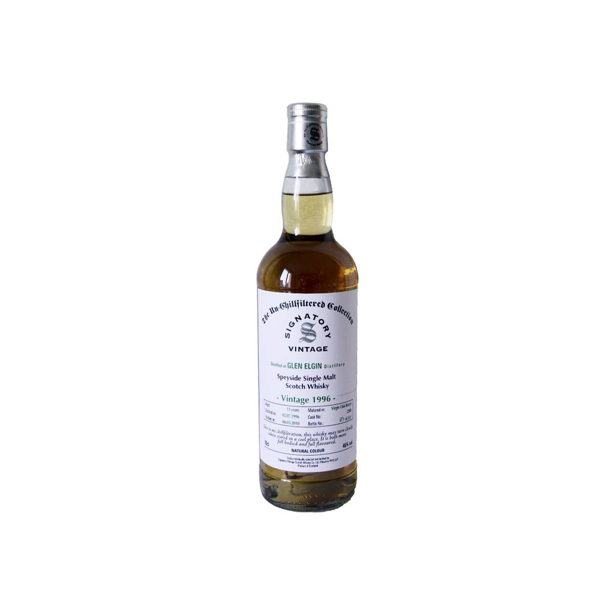 Glen Elgin The Un-Chillfiltered Collection 1996 13 Years Single Malt Whisky