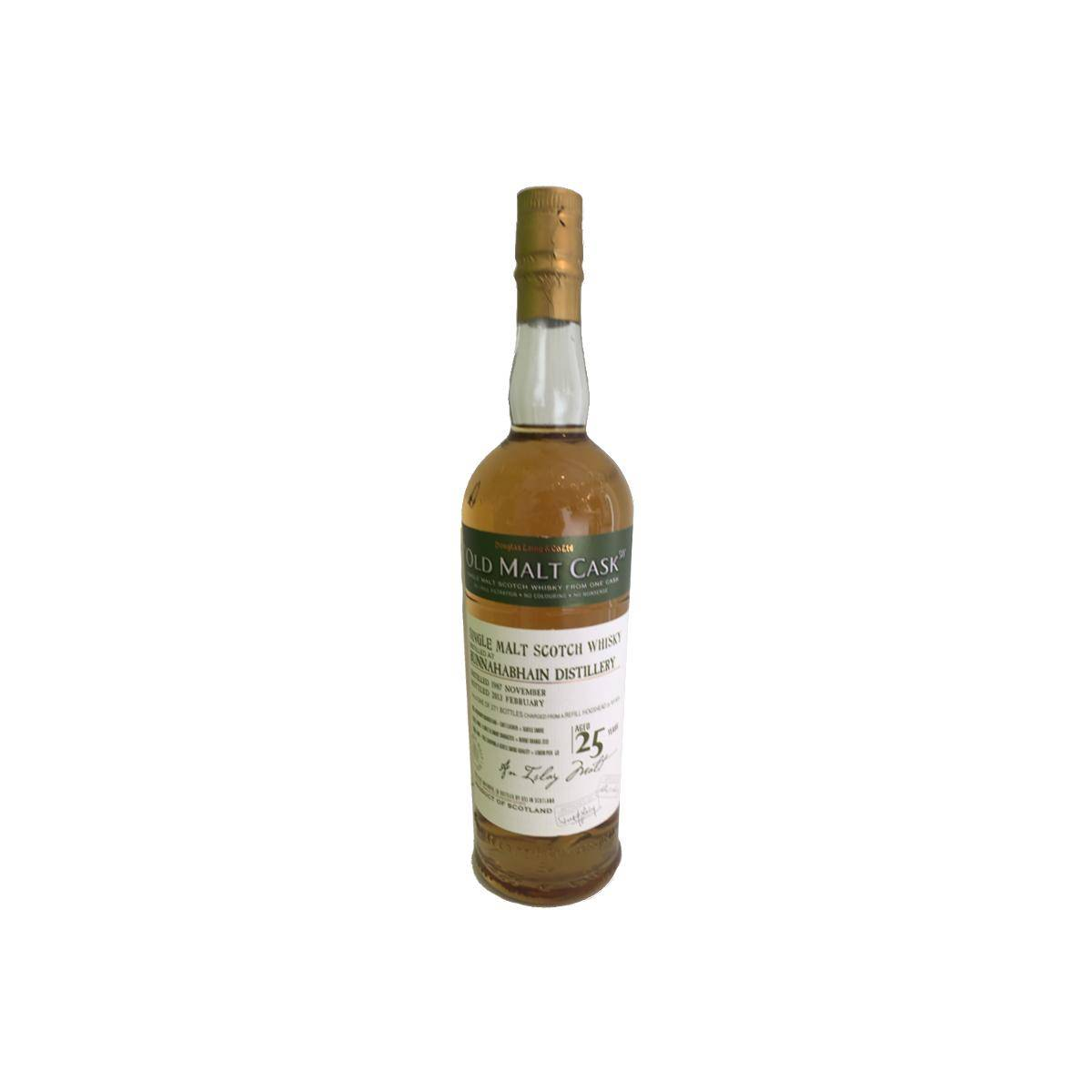 Bunnahabhain Old Malt Cask 1987 25 Years Single Malt Whisky 2