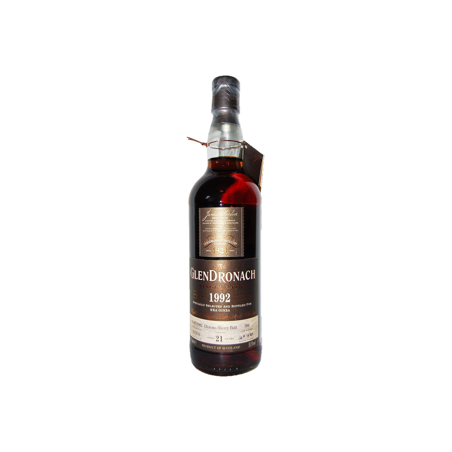 GlenDronach Single Cask 1992 21 Years Single Malt Whisky