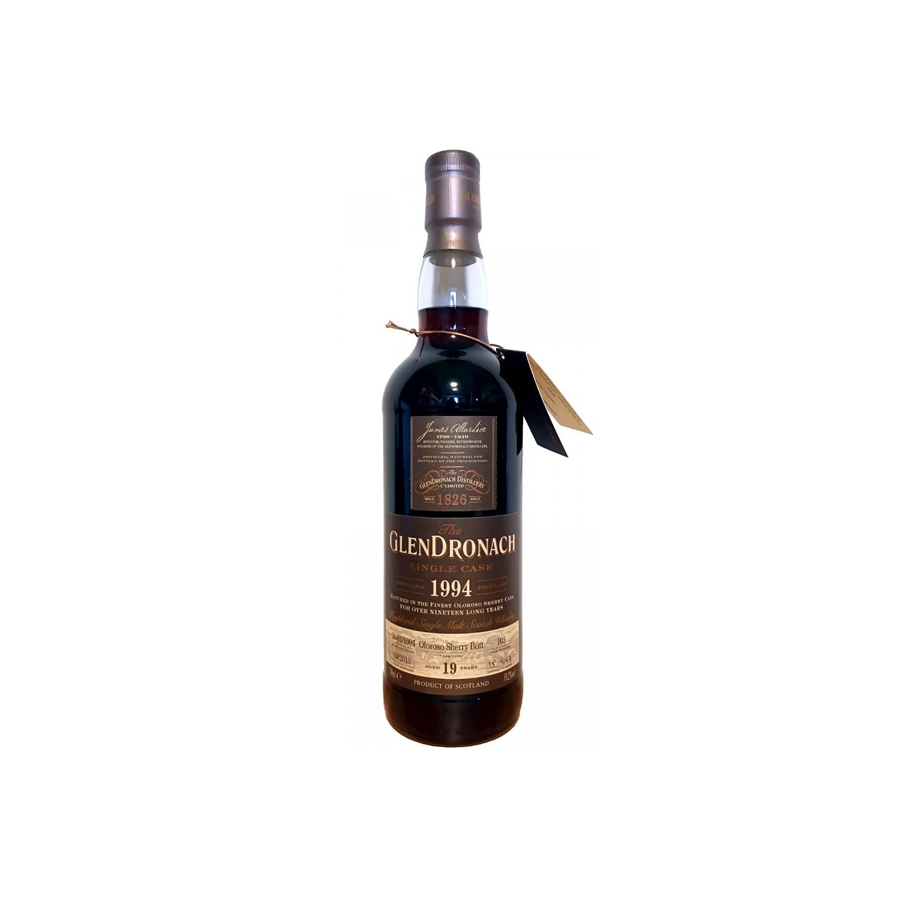 GlenDronach Single Cask 1994 19 Years Single Malt Whisky