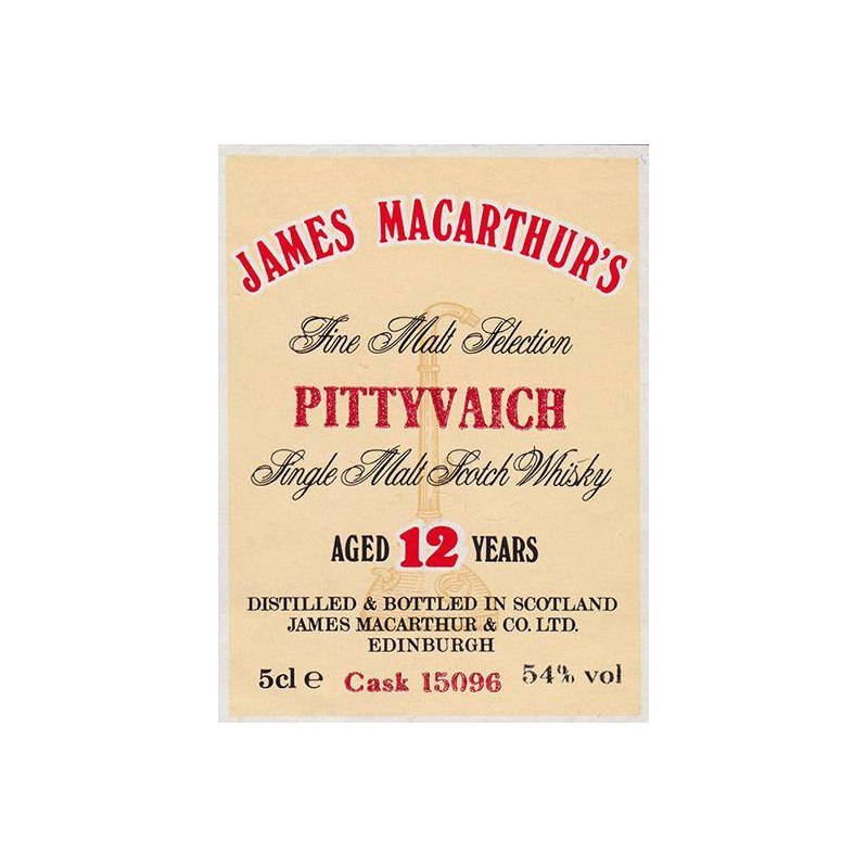 Pittyvaich 12 Years Single Malt Whisky 3