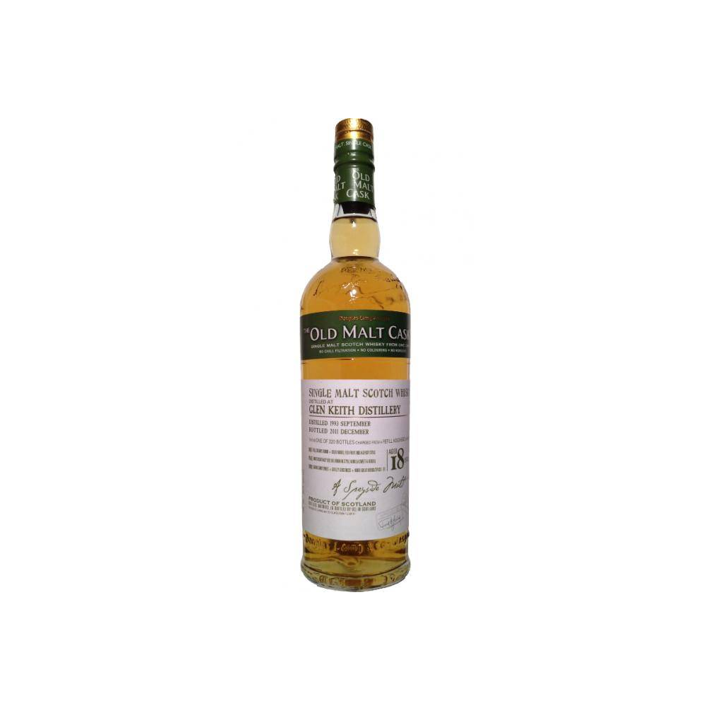 Glen Keith Old Malt Cask 1993 18 Years Single Malt Whisky