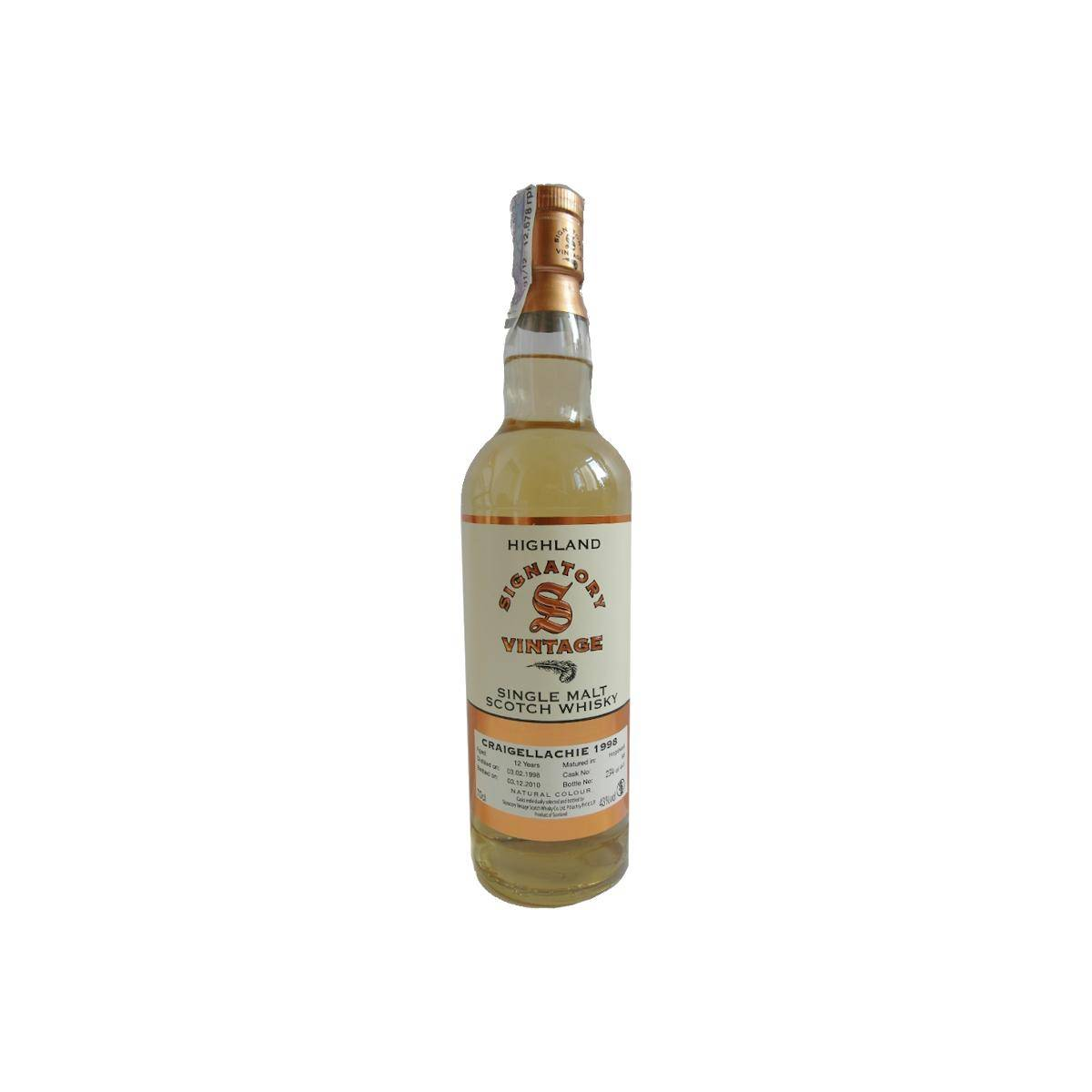 Craigellachie Vintage Collection 1998 12 Years Single Malt Whisky