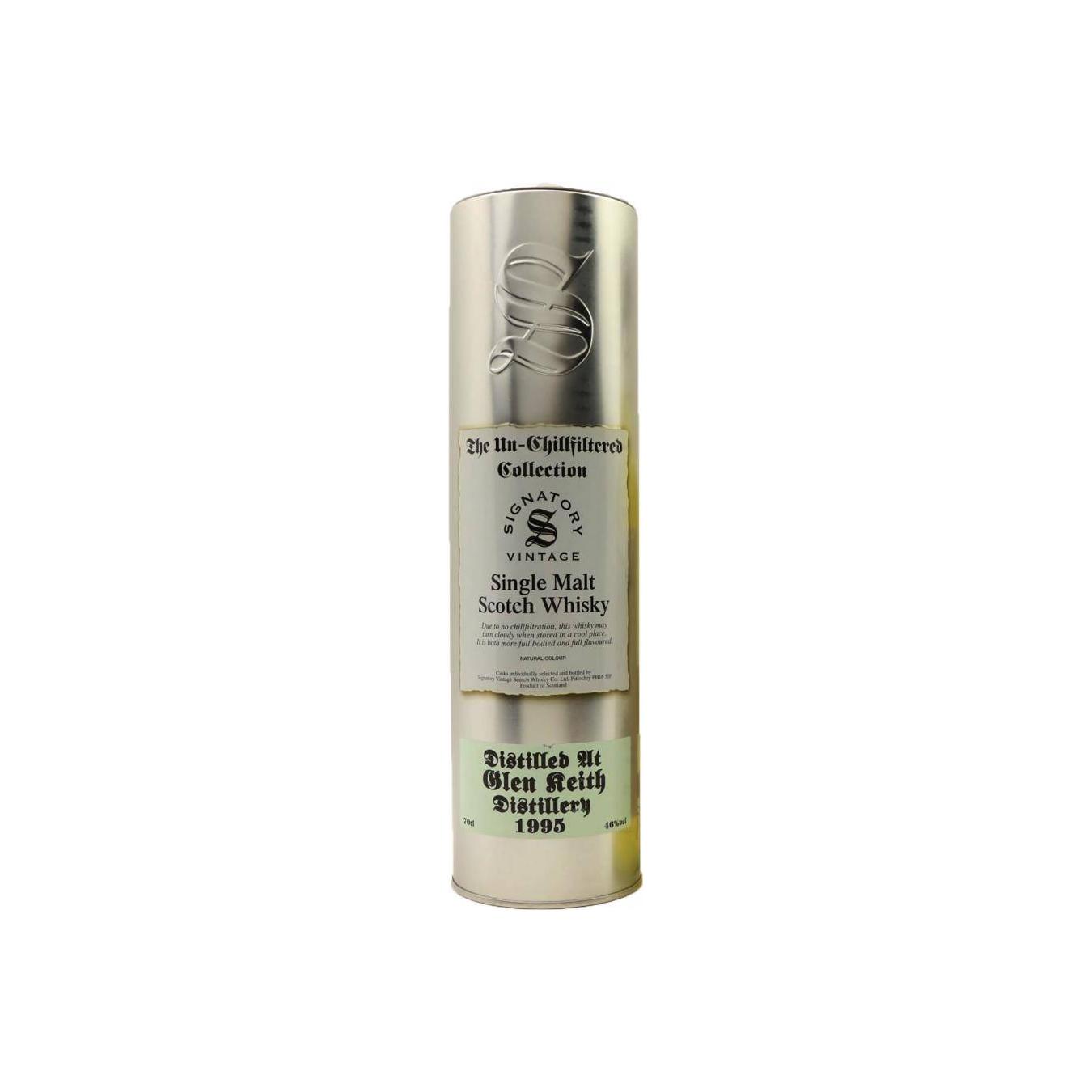 Glen Keith The Un-Chillfiltered Collection 1995 18 Years Single Malt Whisky 3