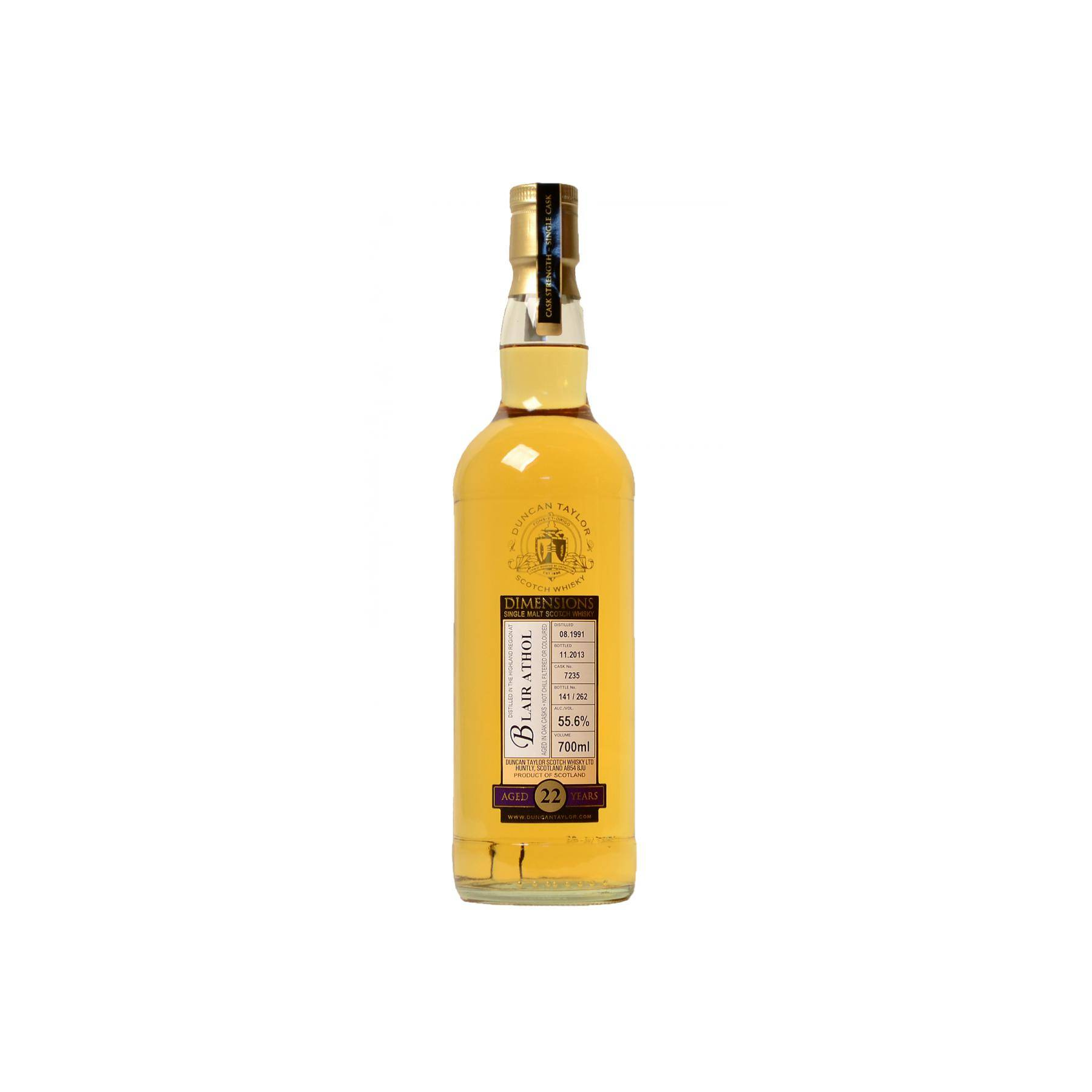 Blair Athol Dimensions 1991 22 Years Single Malt Whisky 2