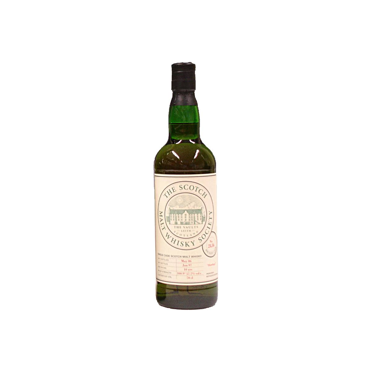 The Scotch Malt Whisky Society 1986 10 Years Single Malt Whisky