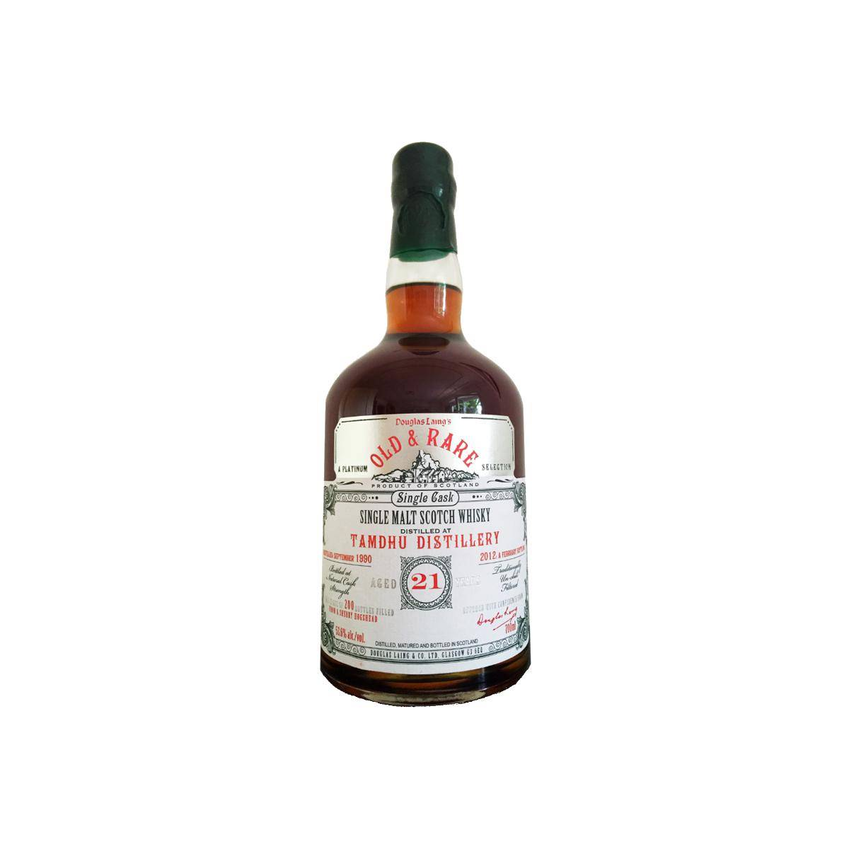 Tamdhu 1990 21 Years Single Malt Whisky