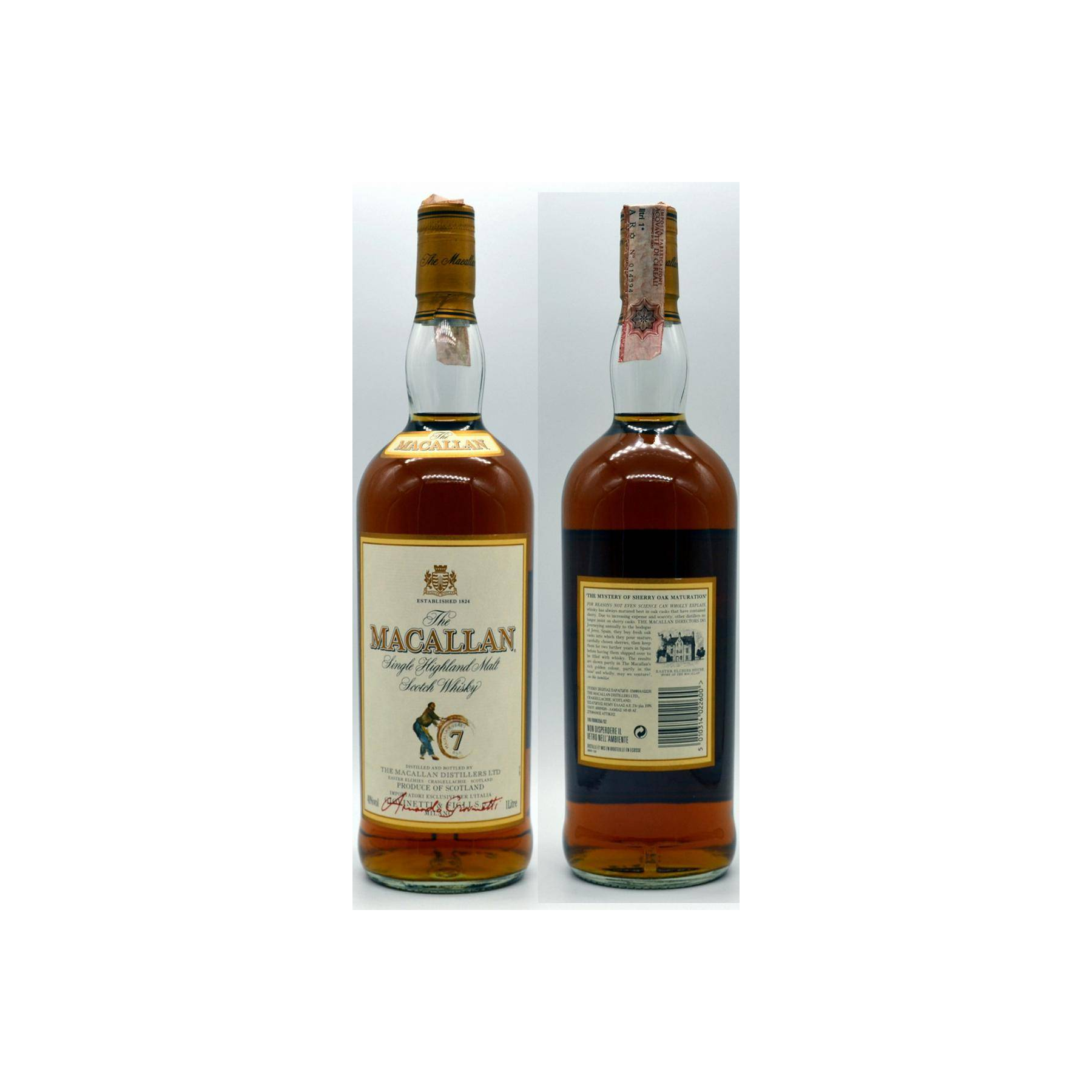 The Macallan 7 Years Single Malt Whisky 2