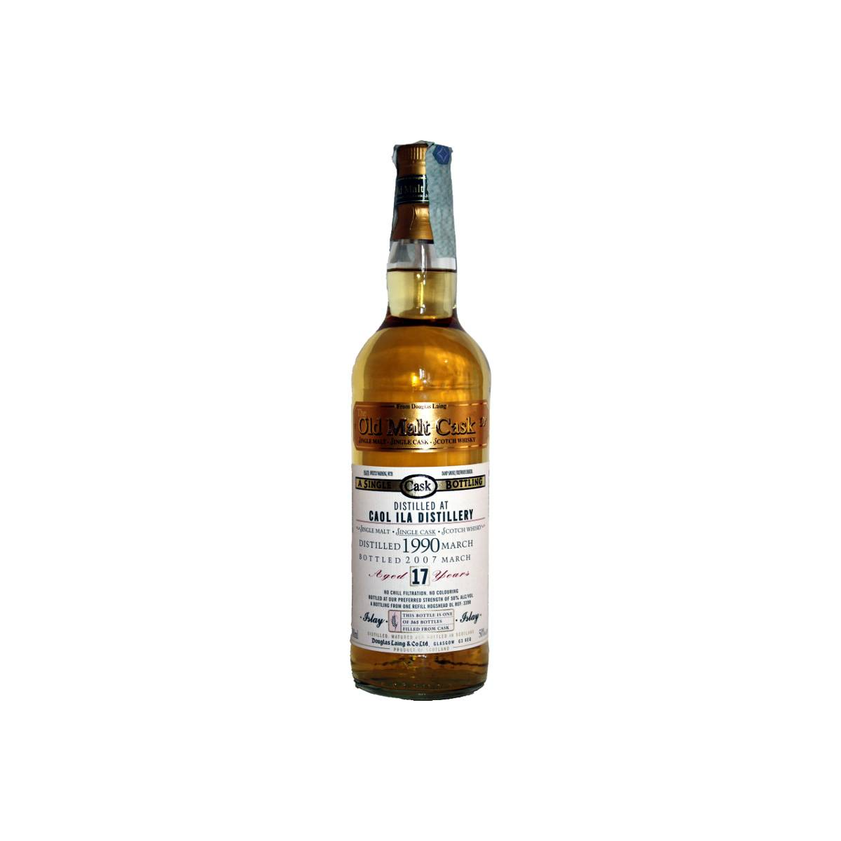 Caol Ila Old Malt Cask 1990 17 Years Single Malt Whisky