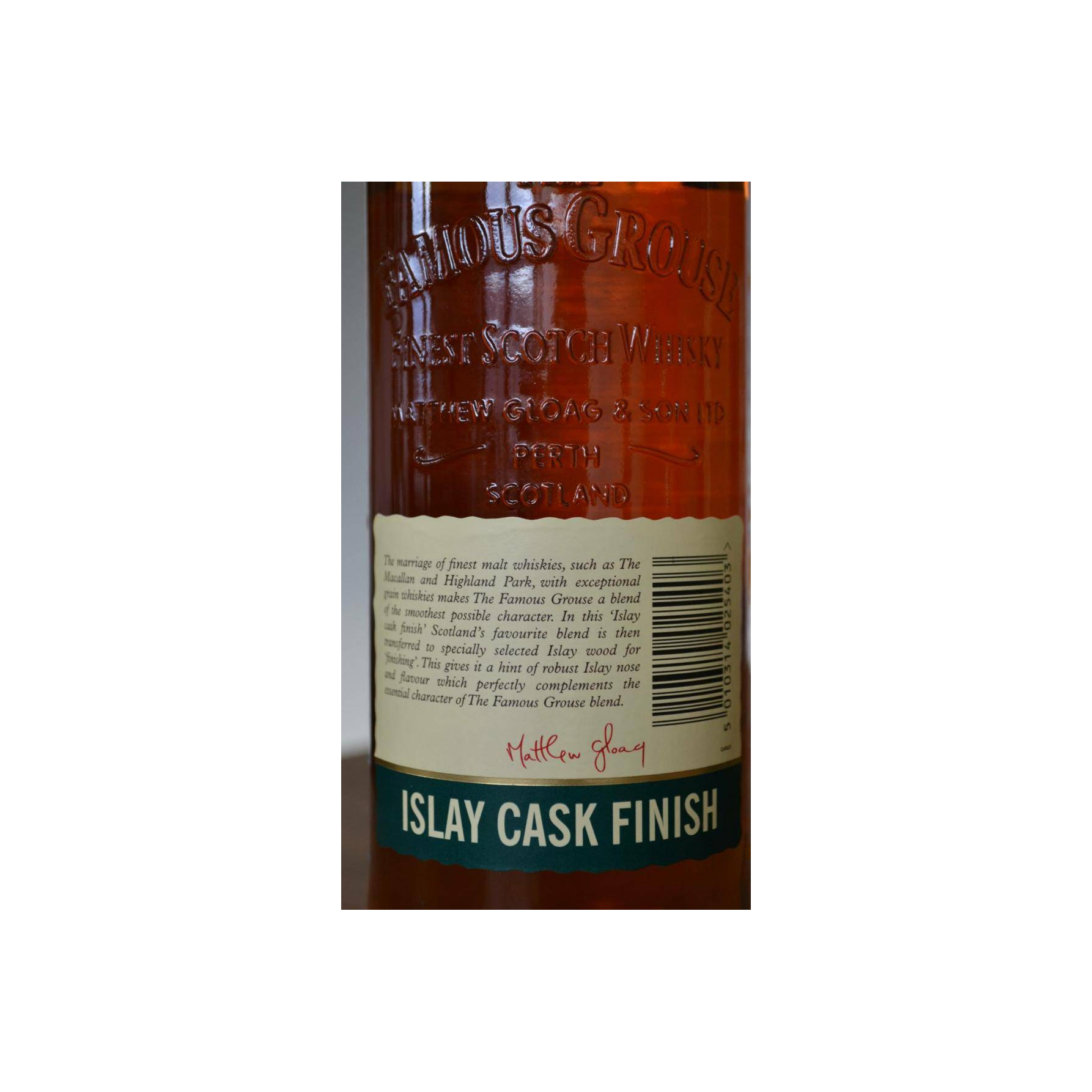 The Famous Grouse Islay Cask Finish 3