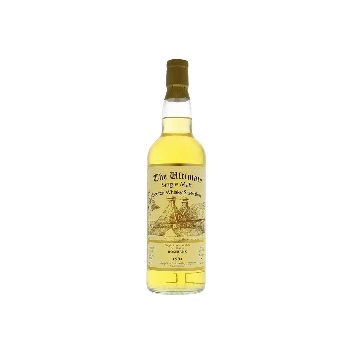 Rosebank The Ultimate 1991 9 Years Single Malt Whisky
