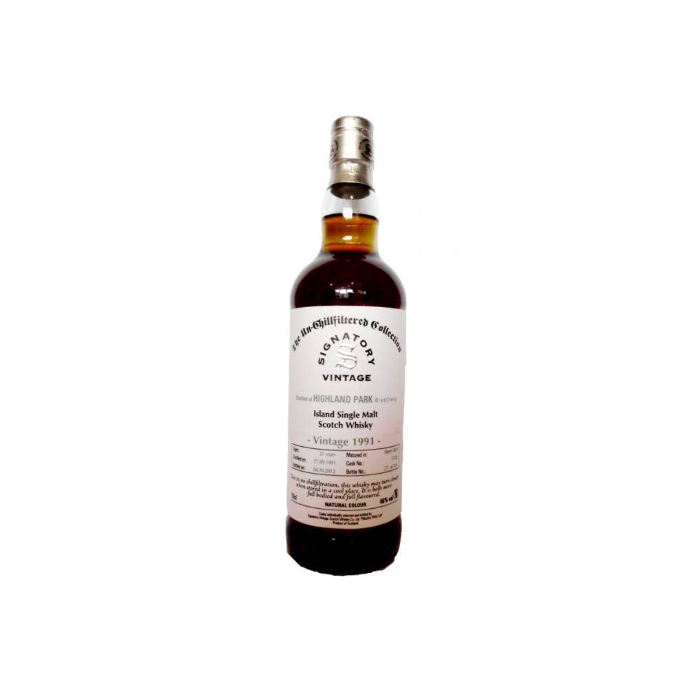 Highland Park The Un-Chillfiltered Collection 1991 21 Years Single Malt Whisky