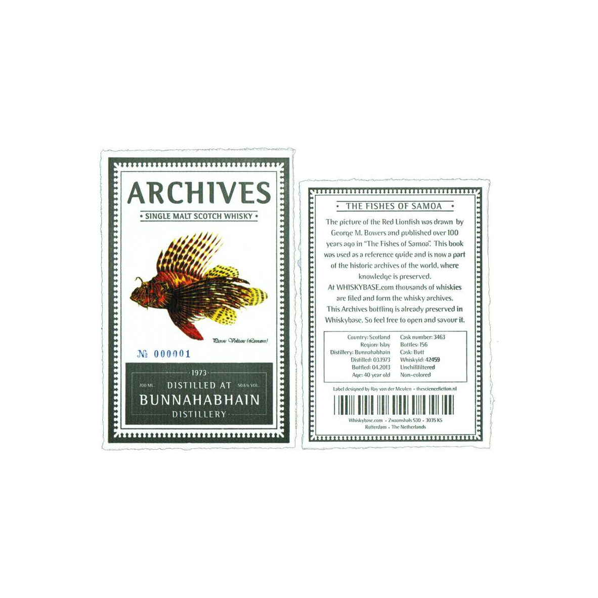 Bunnahabhain 1973 40 Years Single Malt Whisky 2