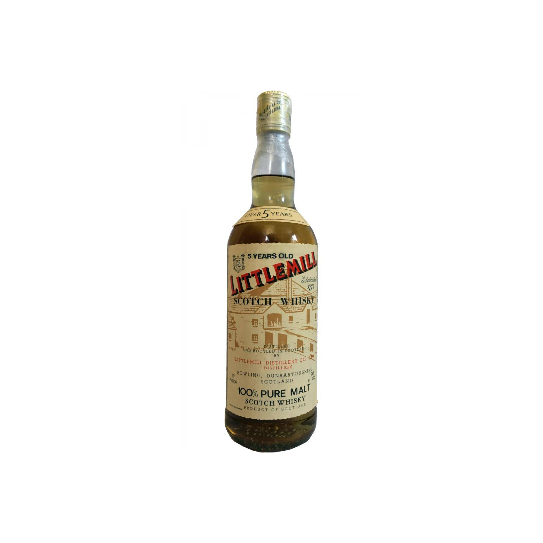 Littlemill 5 Years Single Malt Whisky