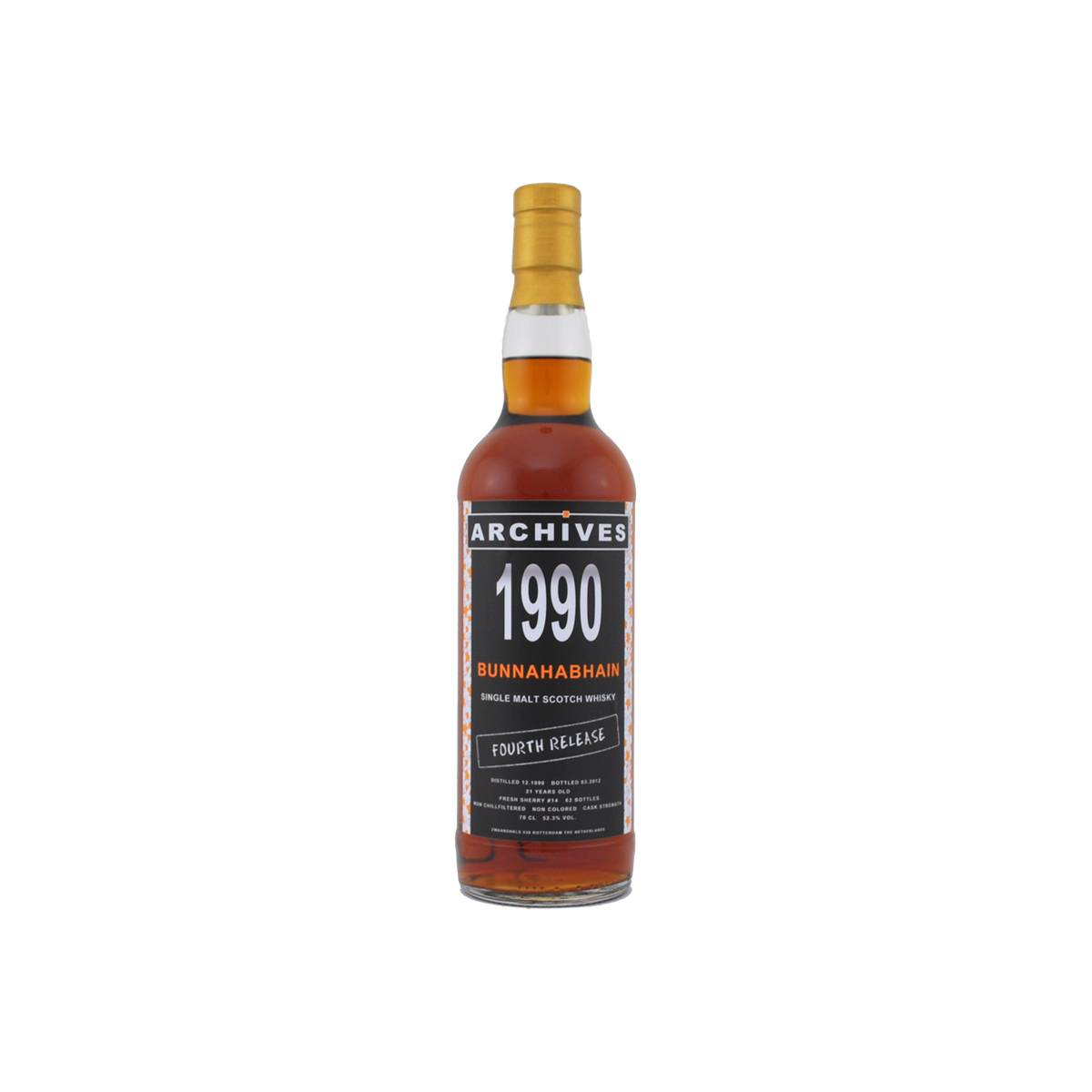 Bunnahabhain 1990 21 Years Single Malt Whisky