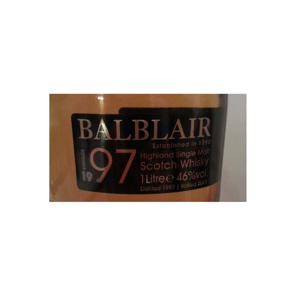 Balblair 1997 14 Years Single Malt Whisky 3