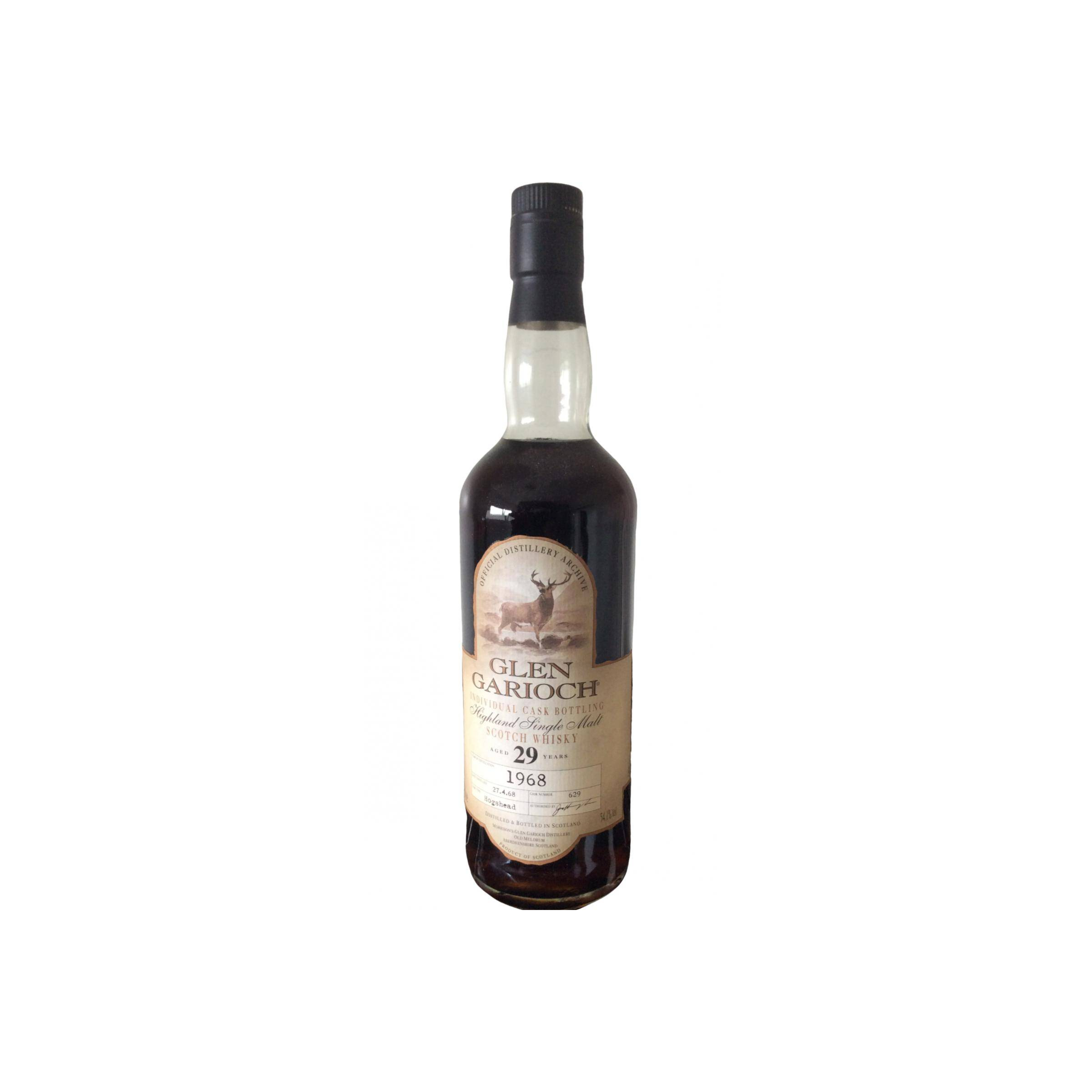 Glen Garioch Individual Cask Bottling 1968 29 Years Single Malt Whisky