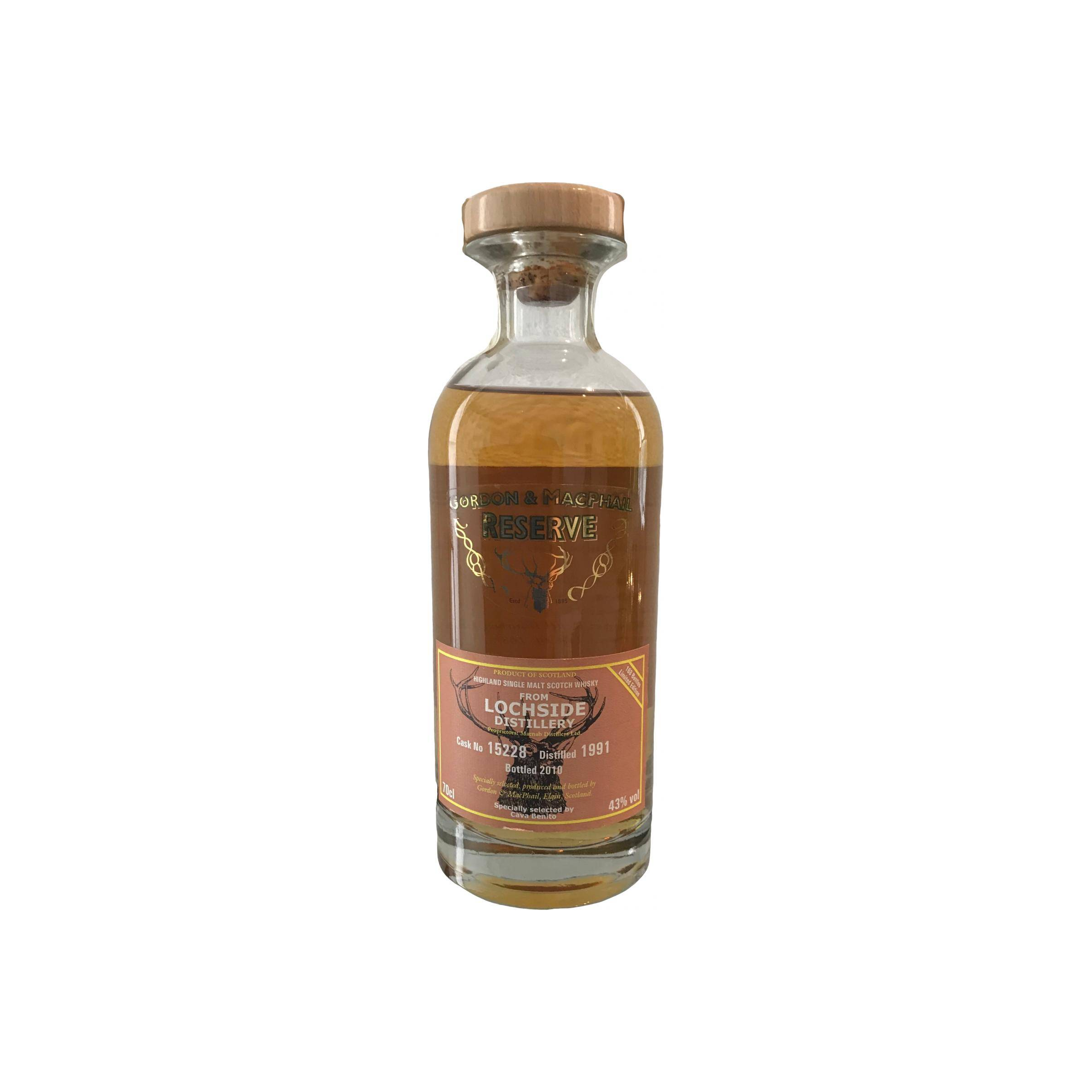 Lochside Reserve 1991 18 Years Single Malt Whisky