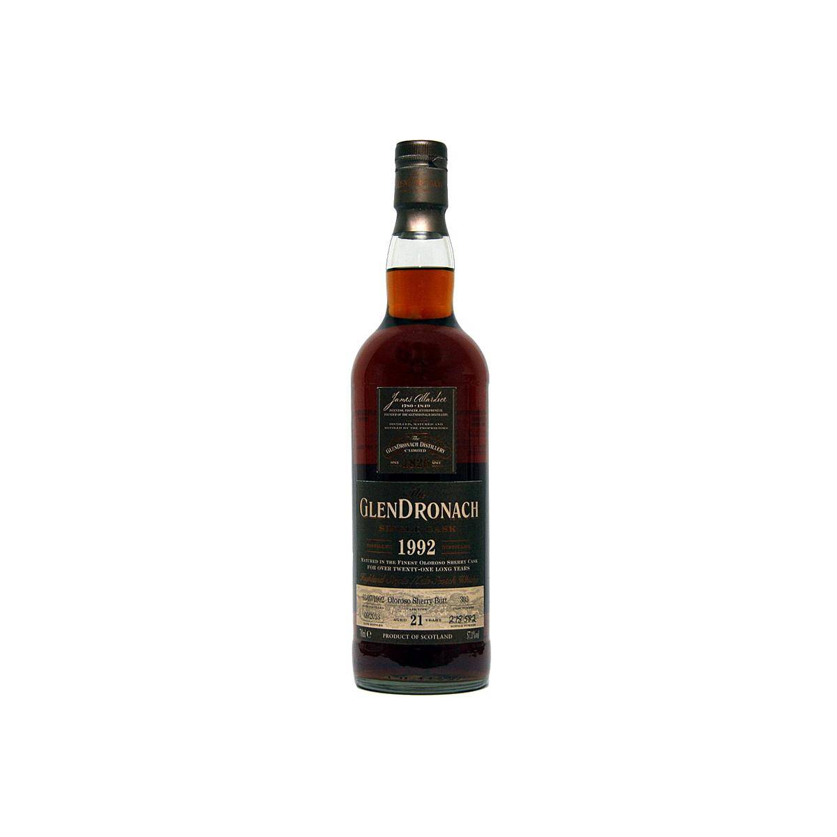 GlenDronach Single Cask 1992 21 Years Single Malt Whisky