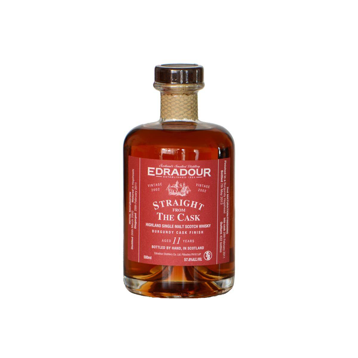 Edradour 2002 11 Years Single Malt Whisky