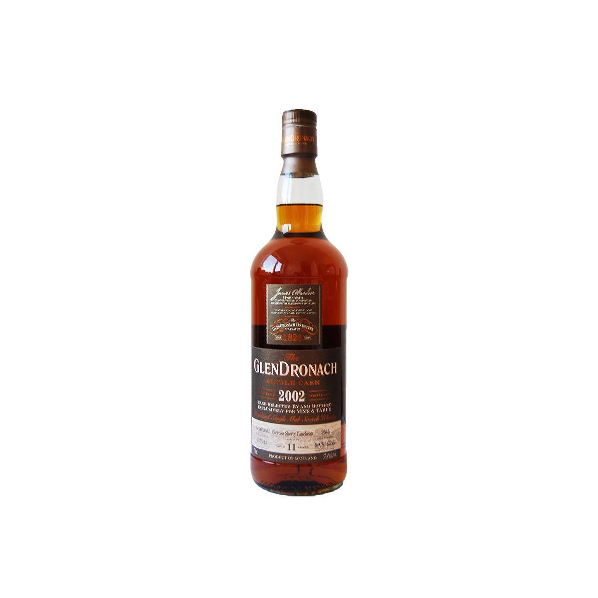 GlenDronach Single Cask 2002 11 Years Single Malt Whisky