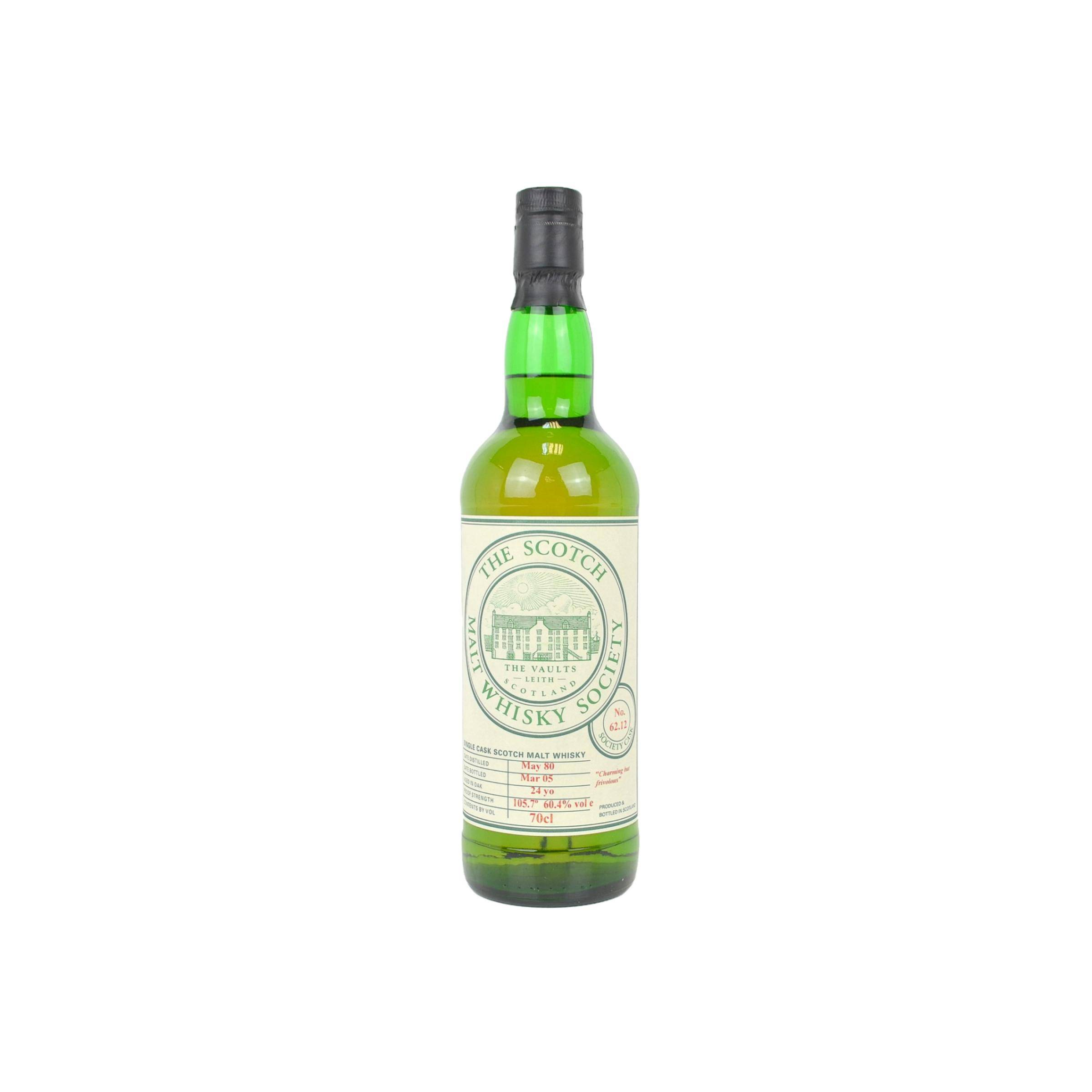 The Scotch Malt Whisky Society 1980 24 Years Single Malt Whisky