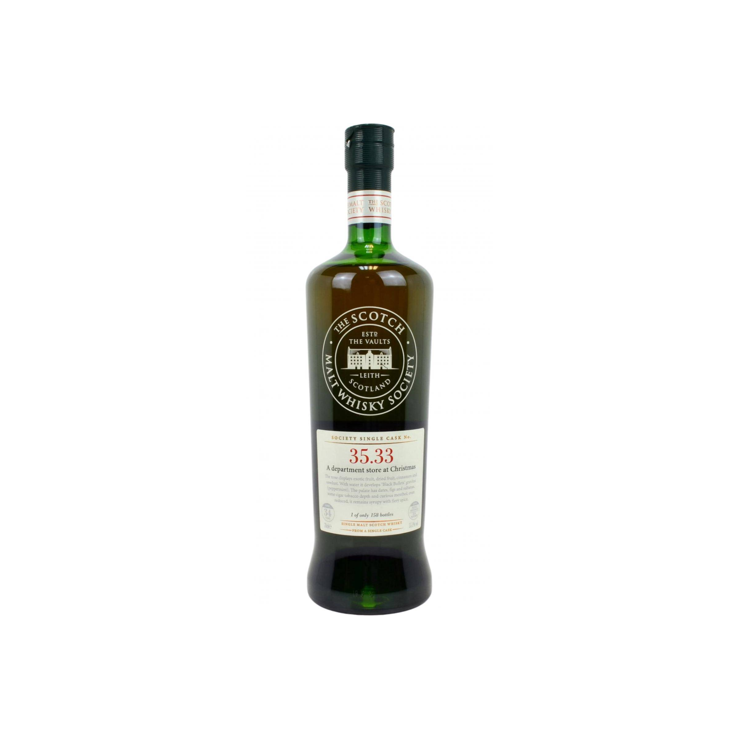 The Scotch Malt Whisky Society 1975 34 Years Single Malt Whisky