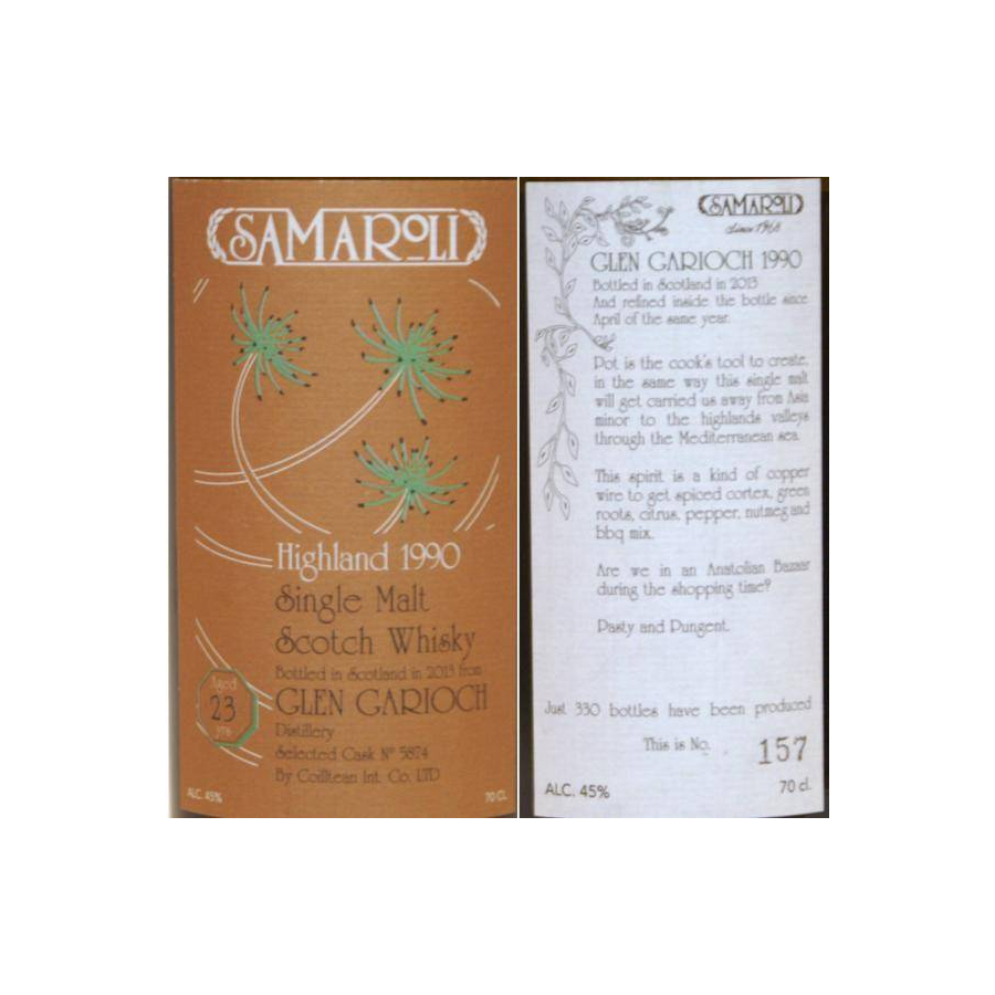 Glen Garioch 1990 23 Years Single Malt Whisky 2