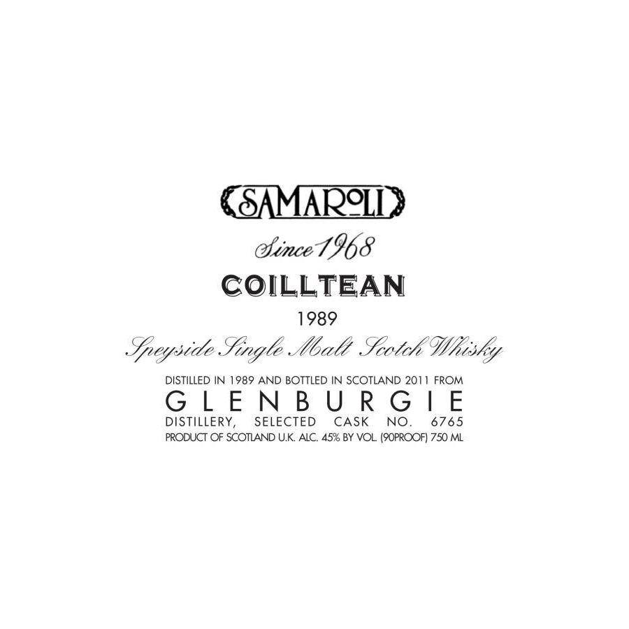 Glenburgie 1989 22 Years Single Malt Whisky 2