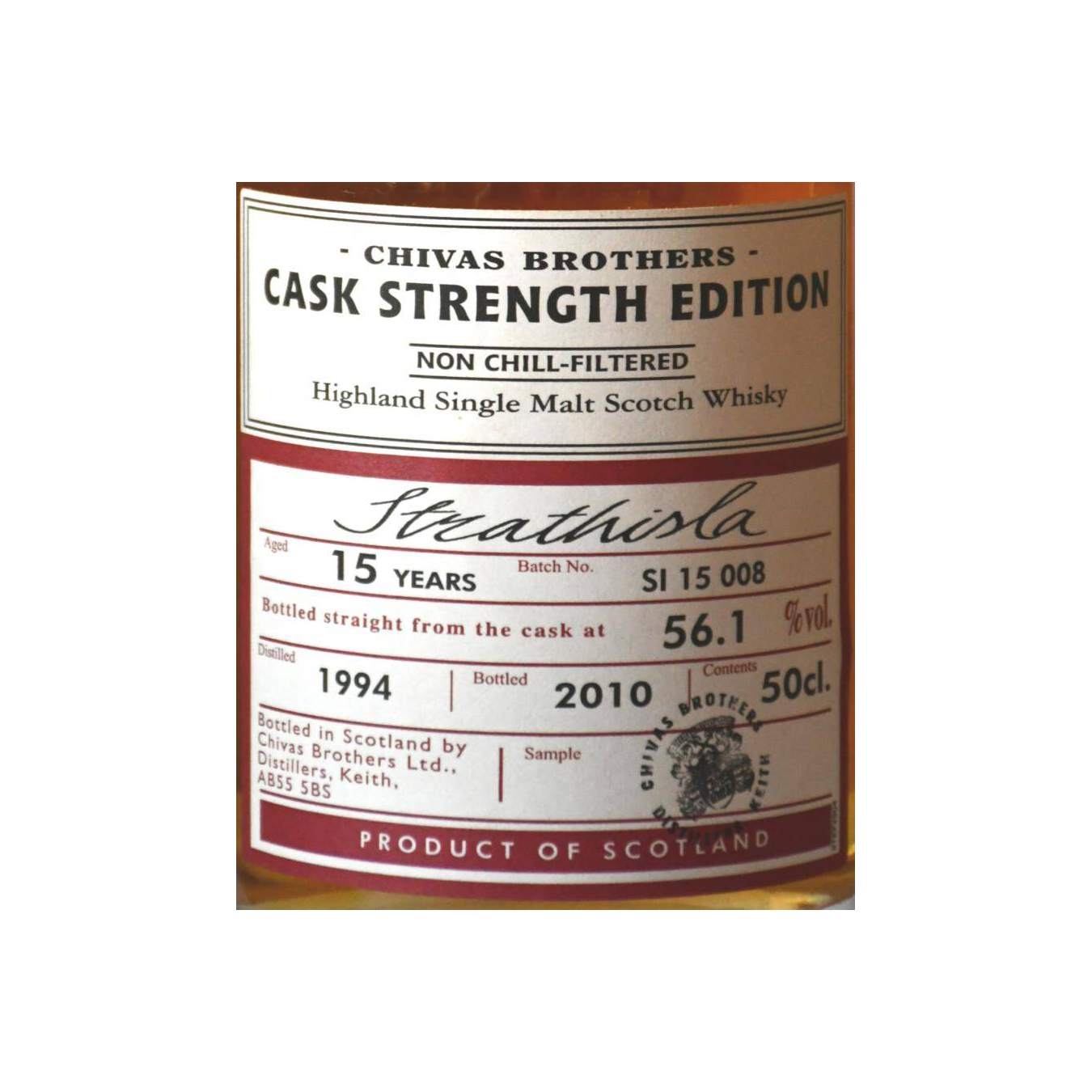 Strathisla 1994 15 Years Single Malt Whisky 2