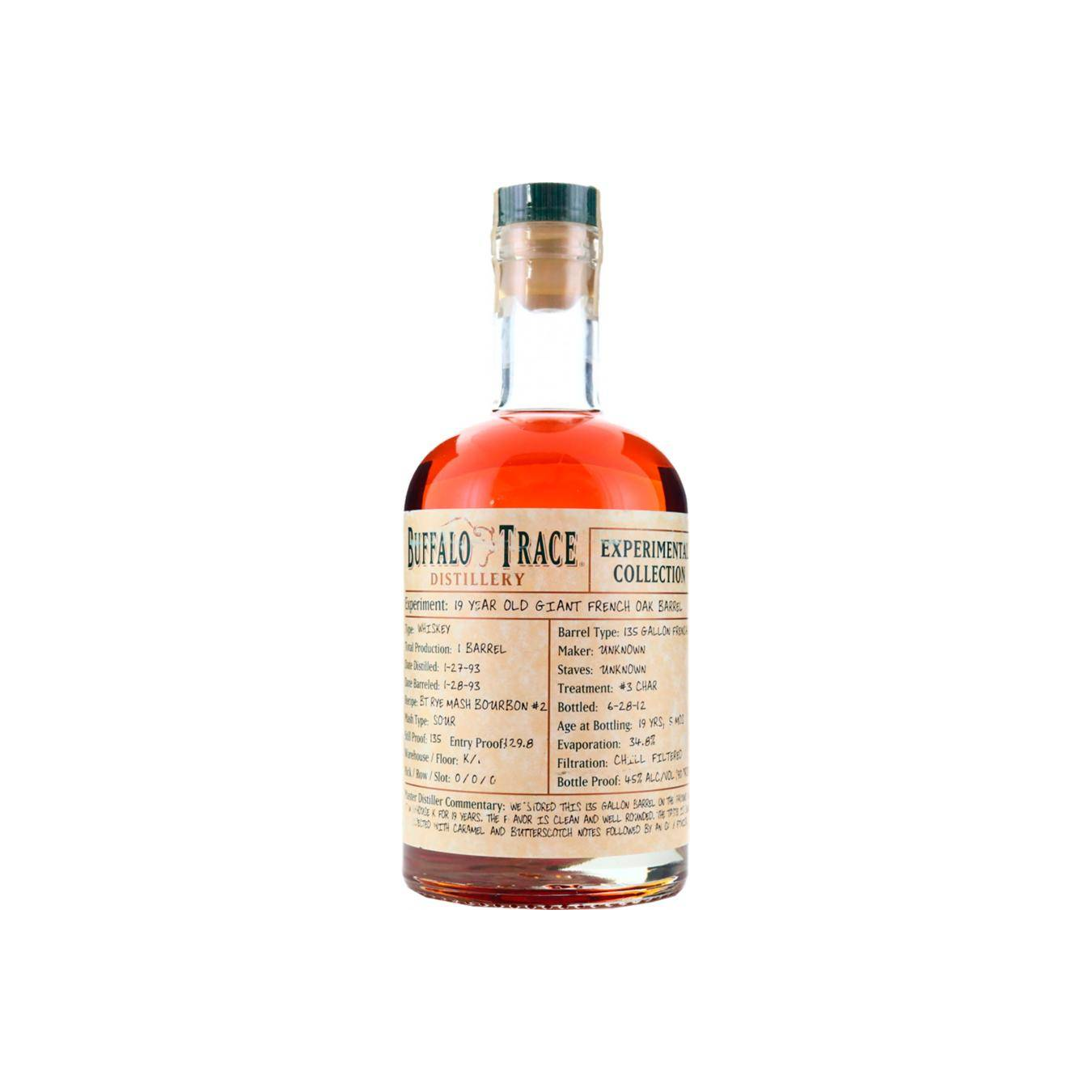 Buffalo Trace 1993 19 Years Bourbon Whisky 2