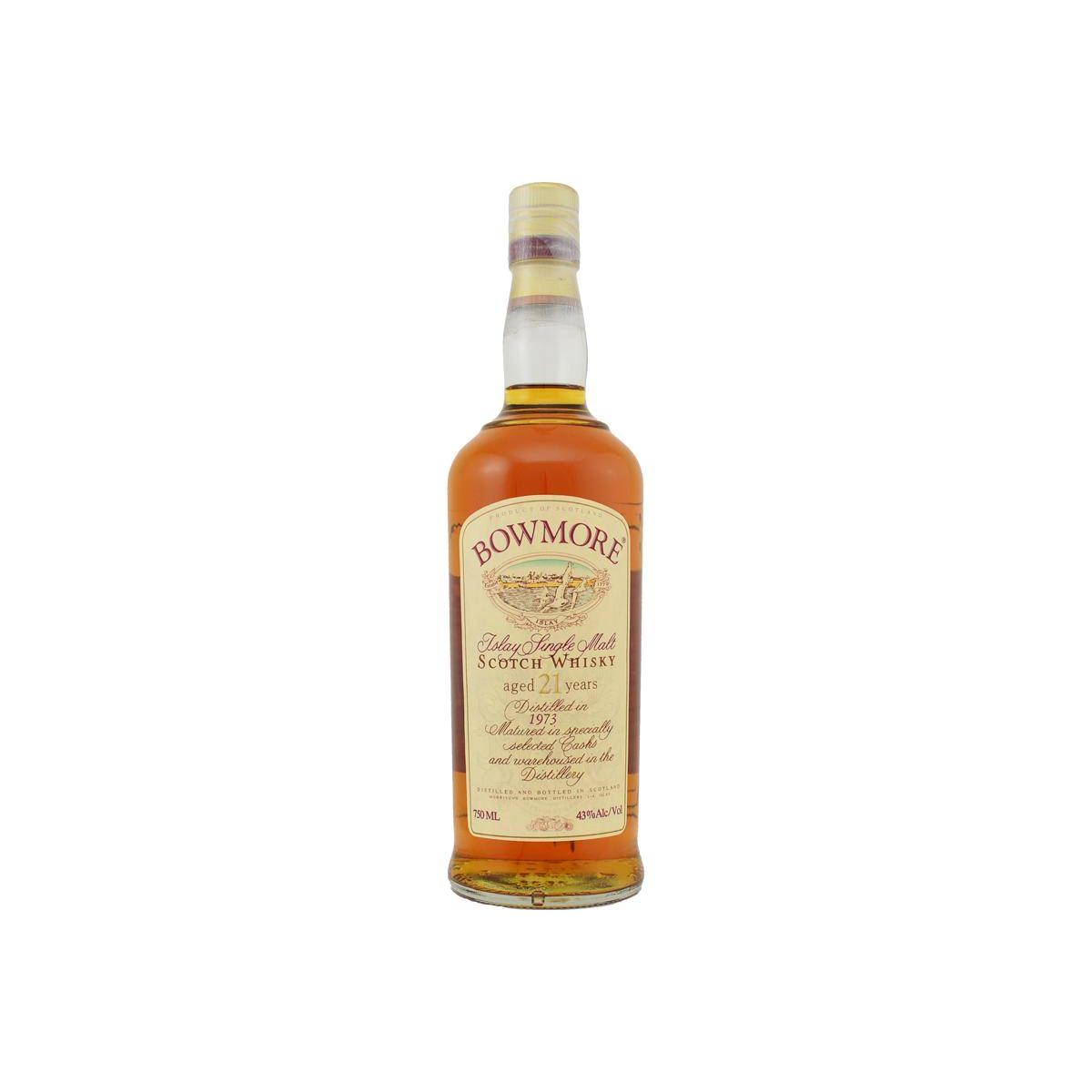 Bowmore 1973 21 Years Single Malt Whisky