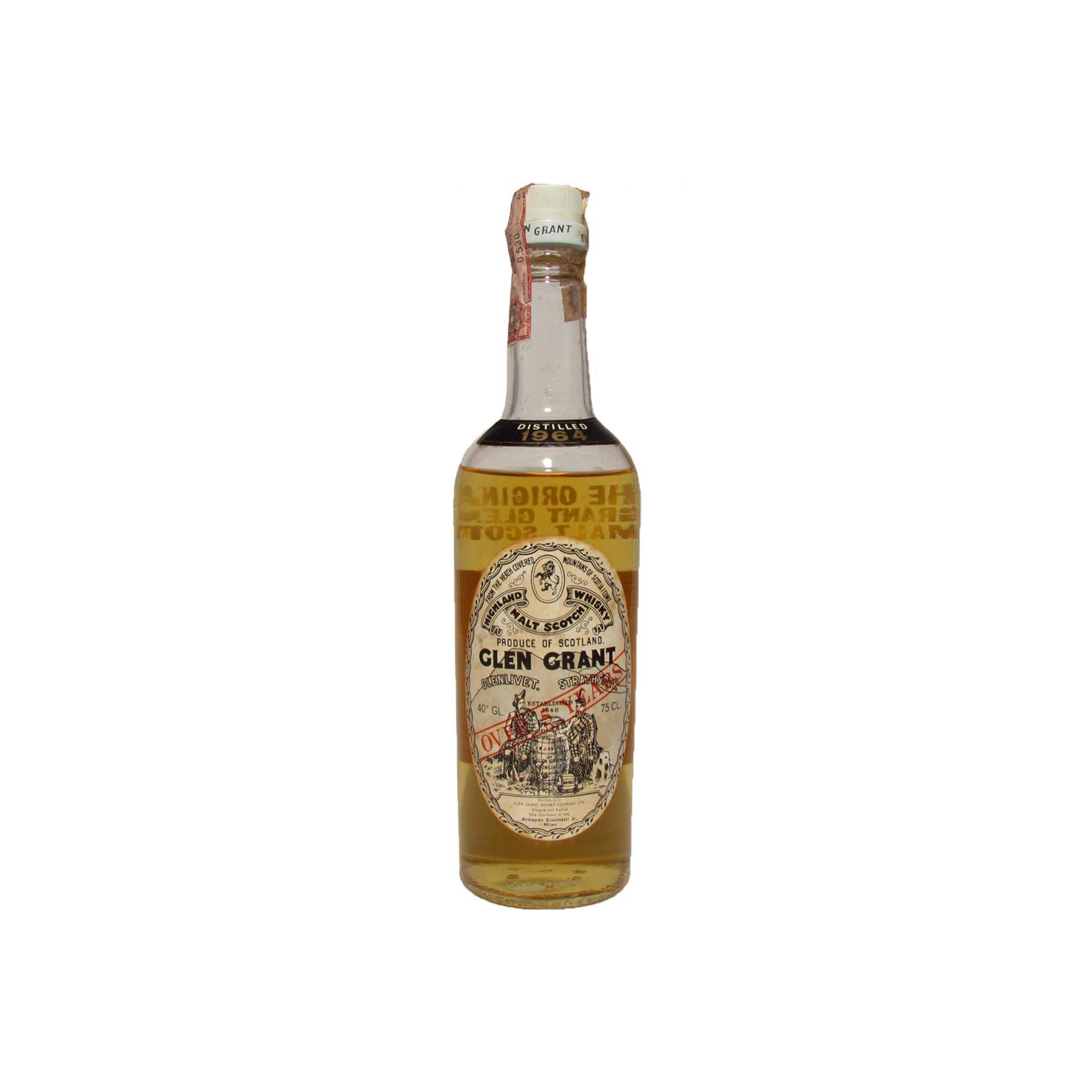 Glen Grant 1964 5 Years Single Malt Whisky