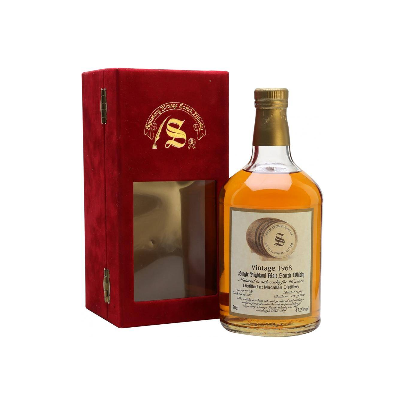 The Macallan Vintage Collection - Dumpy 1968 26 Years Single Malt Whisky