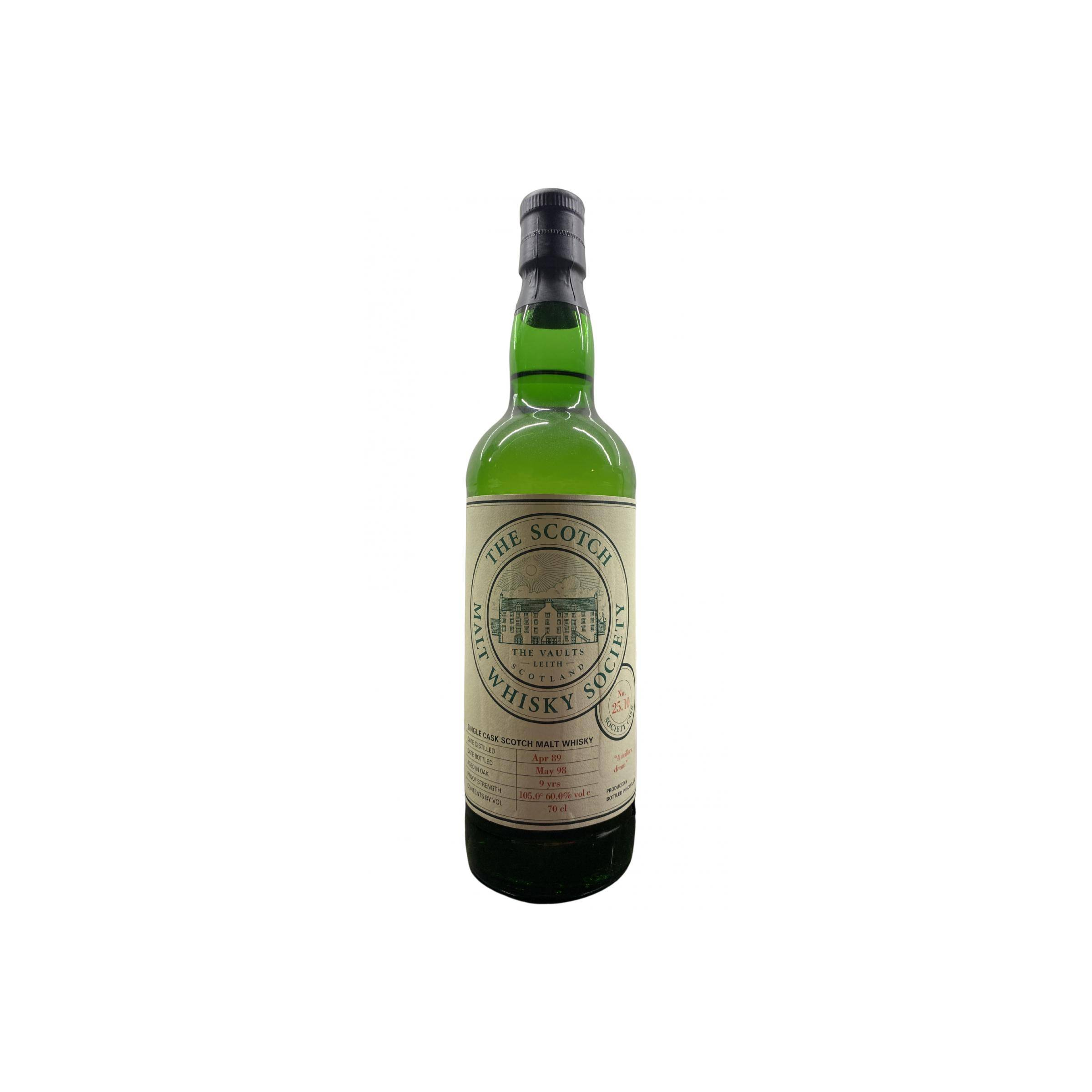 The Scotch Malt Whisky Society 1989 9 Years Single Malt Whisky